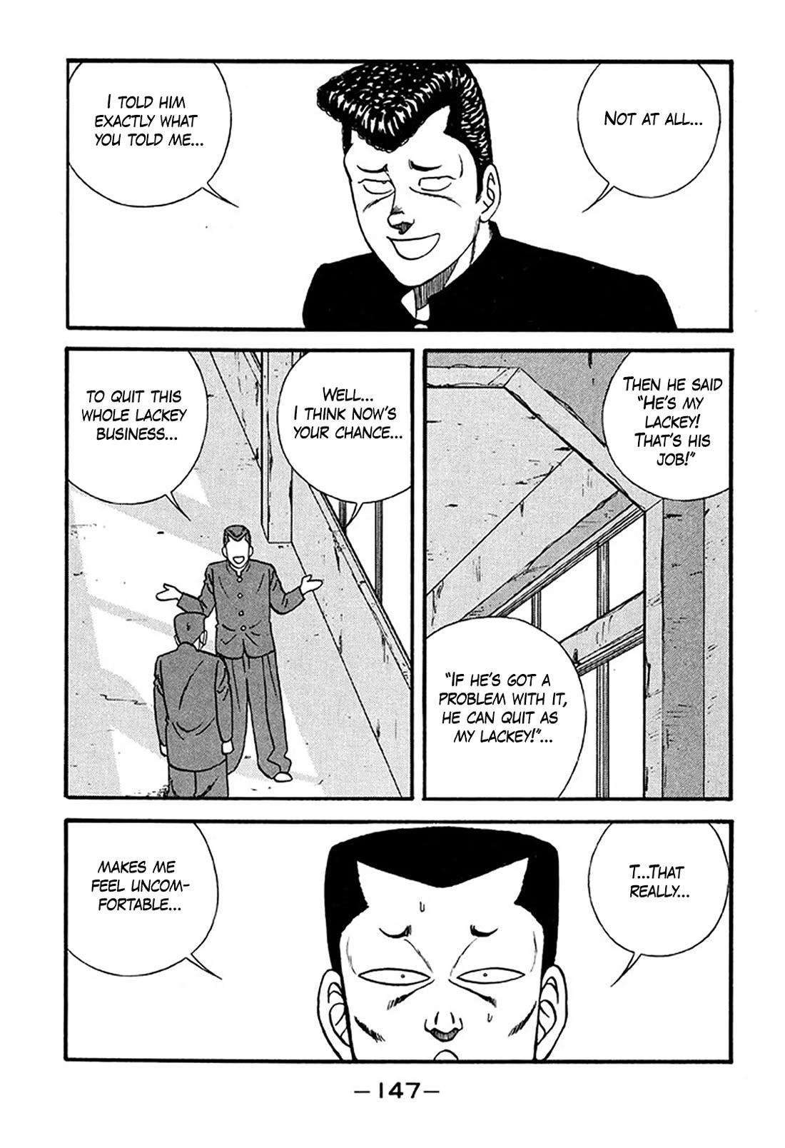 Be-Bop-Highschool Chapter 215 page 7 - Chapter 215: Lucky Break of the Lackey's Life
