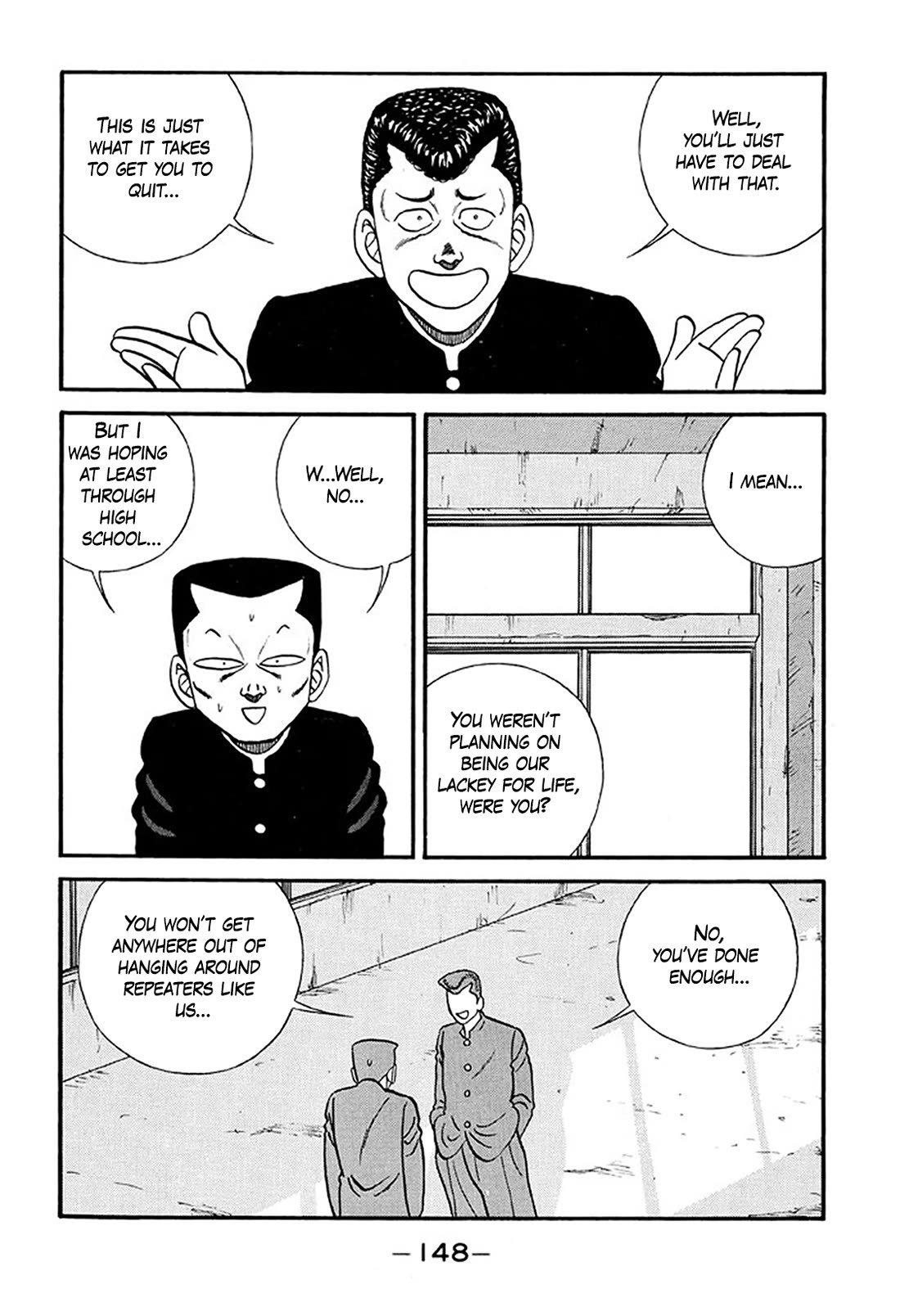 Be-Bop-Highschool Chapter 215 page 8 - Chapter 215: Lucky Break of the Lackey's Life