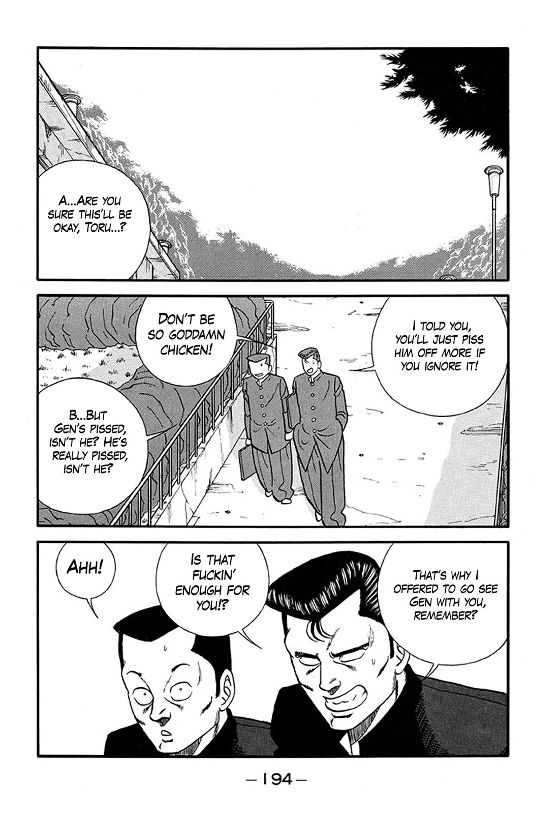 Be-Bop-Highschool Chapter 216 page 12 - Chapter 216: Raging Billows of the Lackey's Life