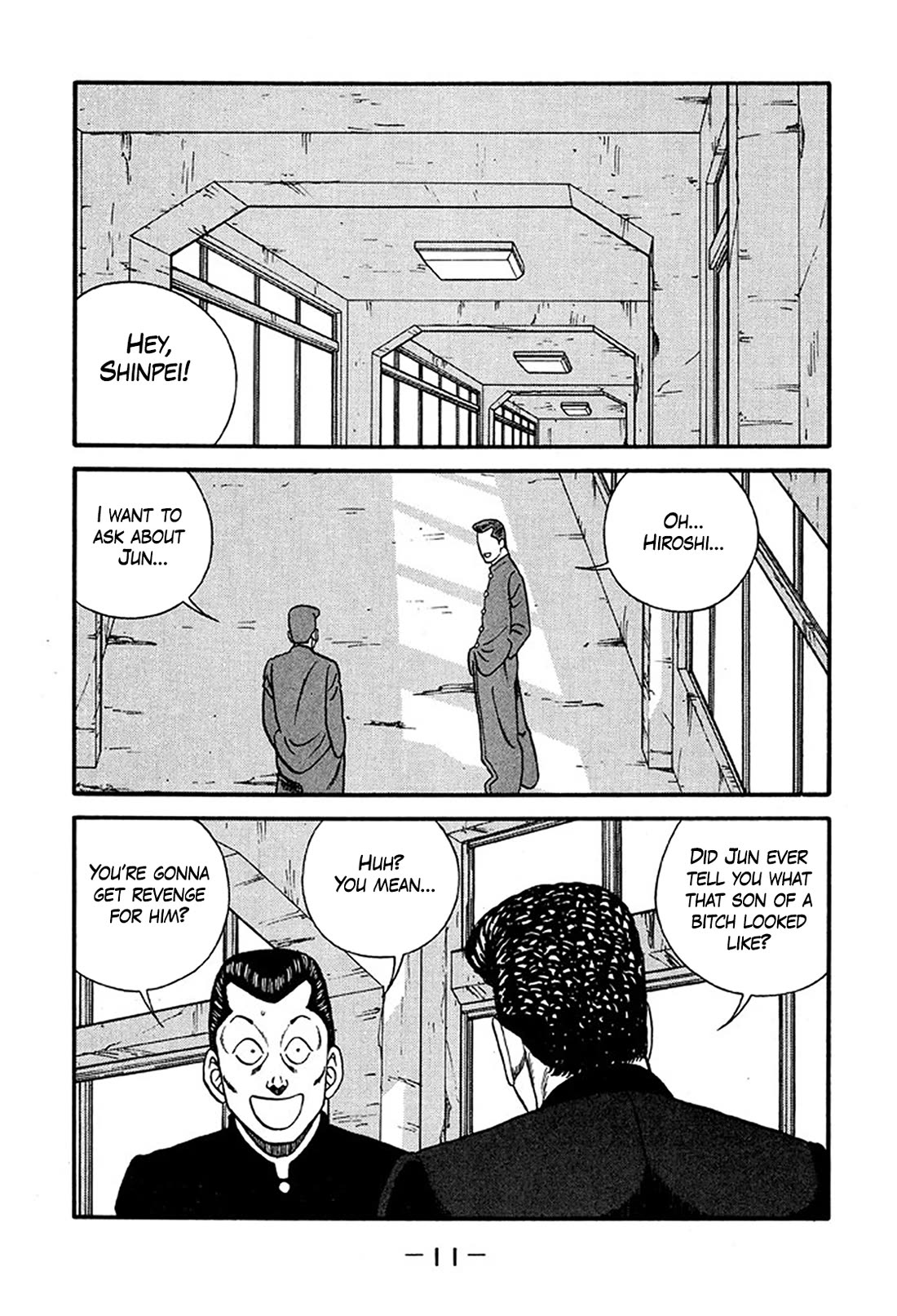 Be-Bop-Highschool Chapter 217 page 10 - Chapter 217: The Delinquent Youth's Mountain Range of Friendship