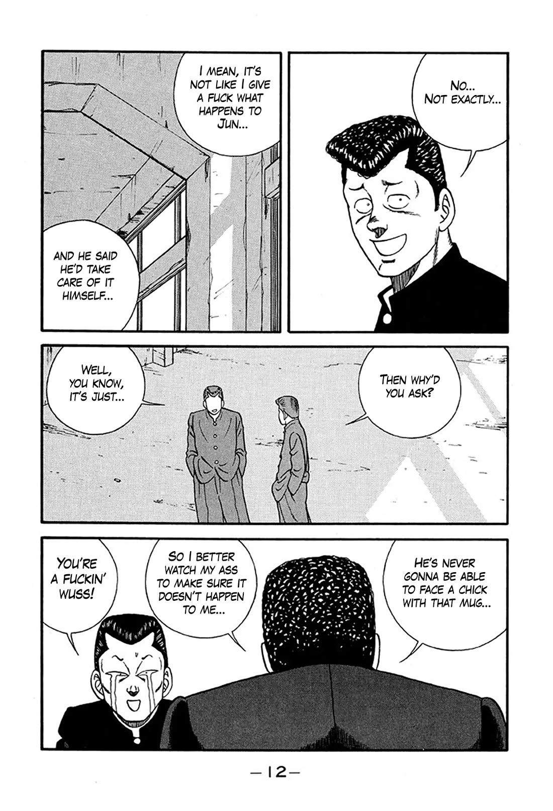 Be-Bop-Highschool Chapter 217 page 11 - Chapter 217: The Delinquent Youth's Mountain Range of Friendship