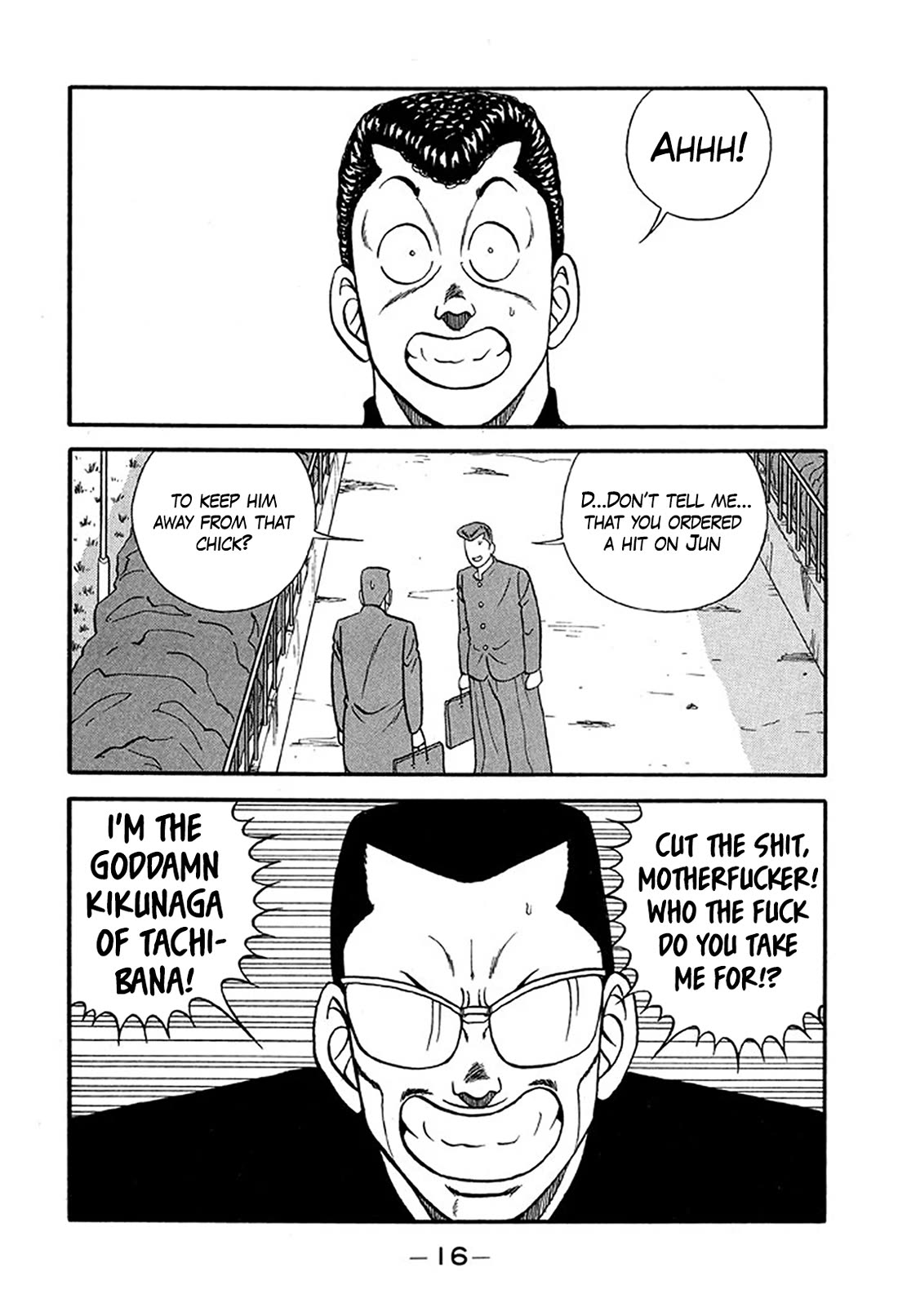 Be-Bop-Highschool Chapter 217 page 15 - Chapter 217: The Delinquent Youth's Mountain Range of Friendship