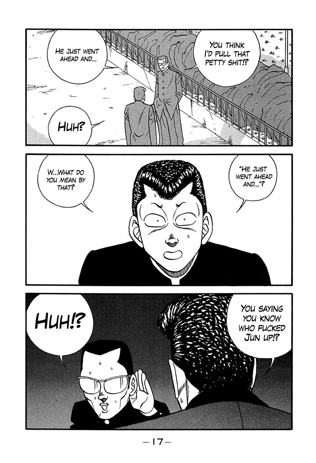 Be-Bop-Highschool Chapter 217 page 16 - Chapter 217: The Delinquent Youth's Mountain Range of Friendship