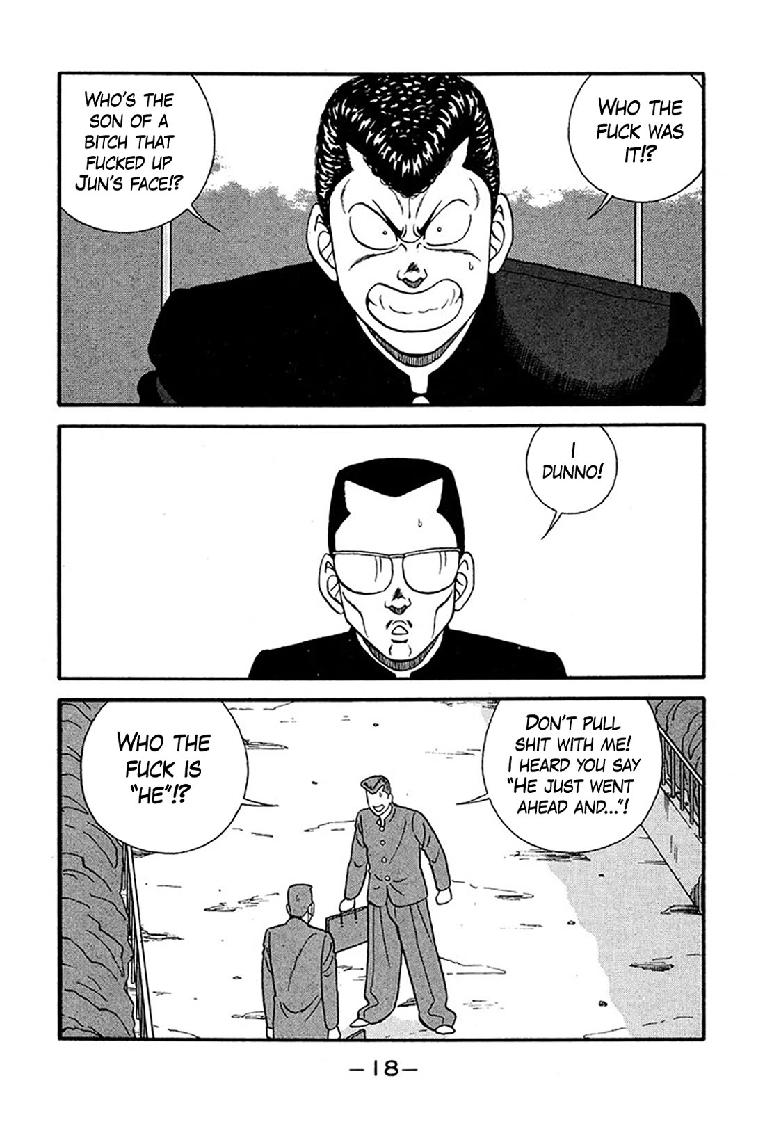 Be-Bop-Highschool Chapter 217 page 17 - Chapter 217: The Delinquent Youth's Mountain Range of Friendship