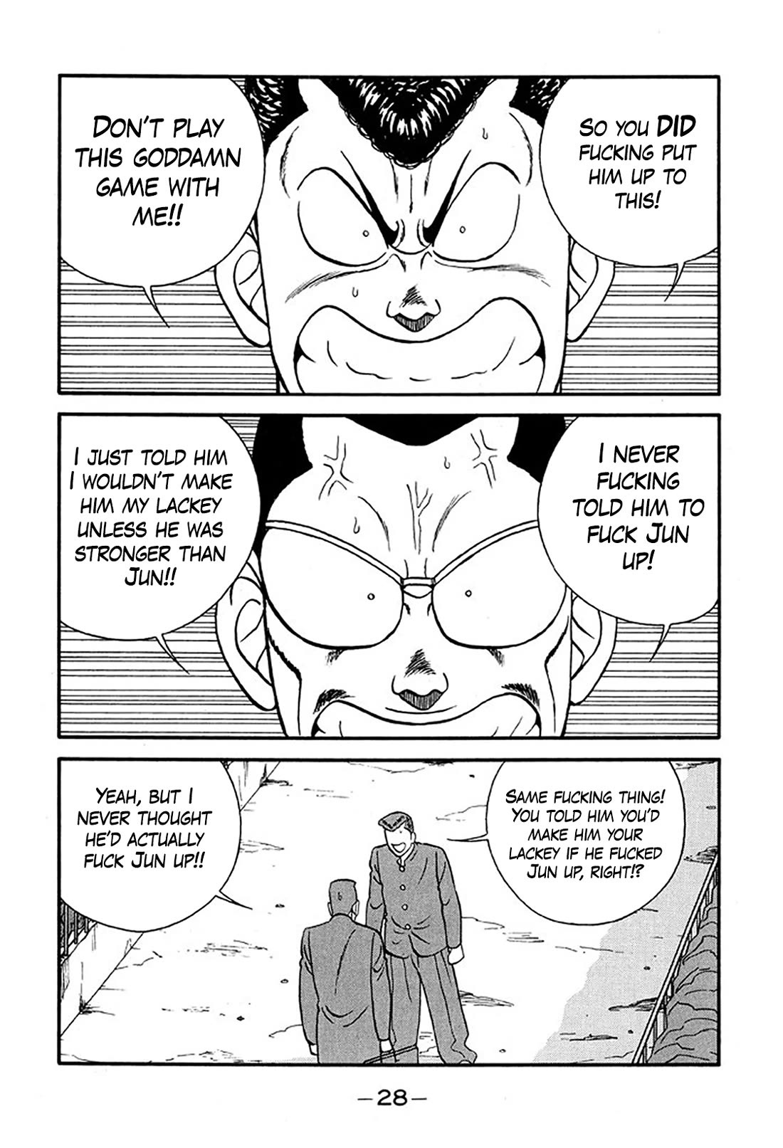 Be-Bop-Highschool Chapter 217 page 27 - Chapter 217: The Delinquent Youth's Mountain Range of Friendship