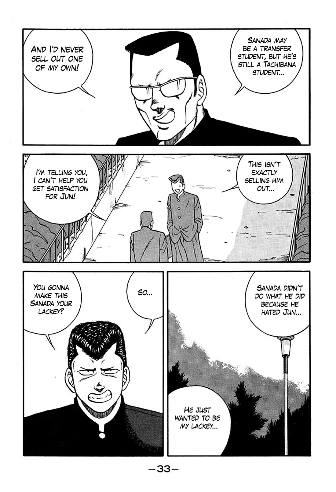 Be-Bop-Highschool Chapter 217 page 32 - Chapter 217: The Delinquent Youth's Mountain Range of Friendship