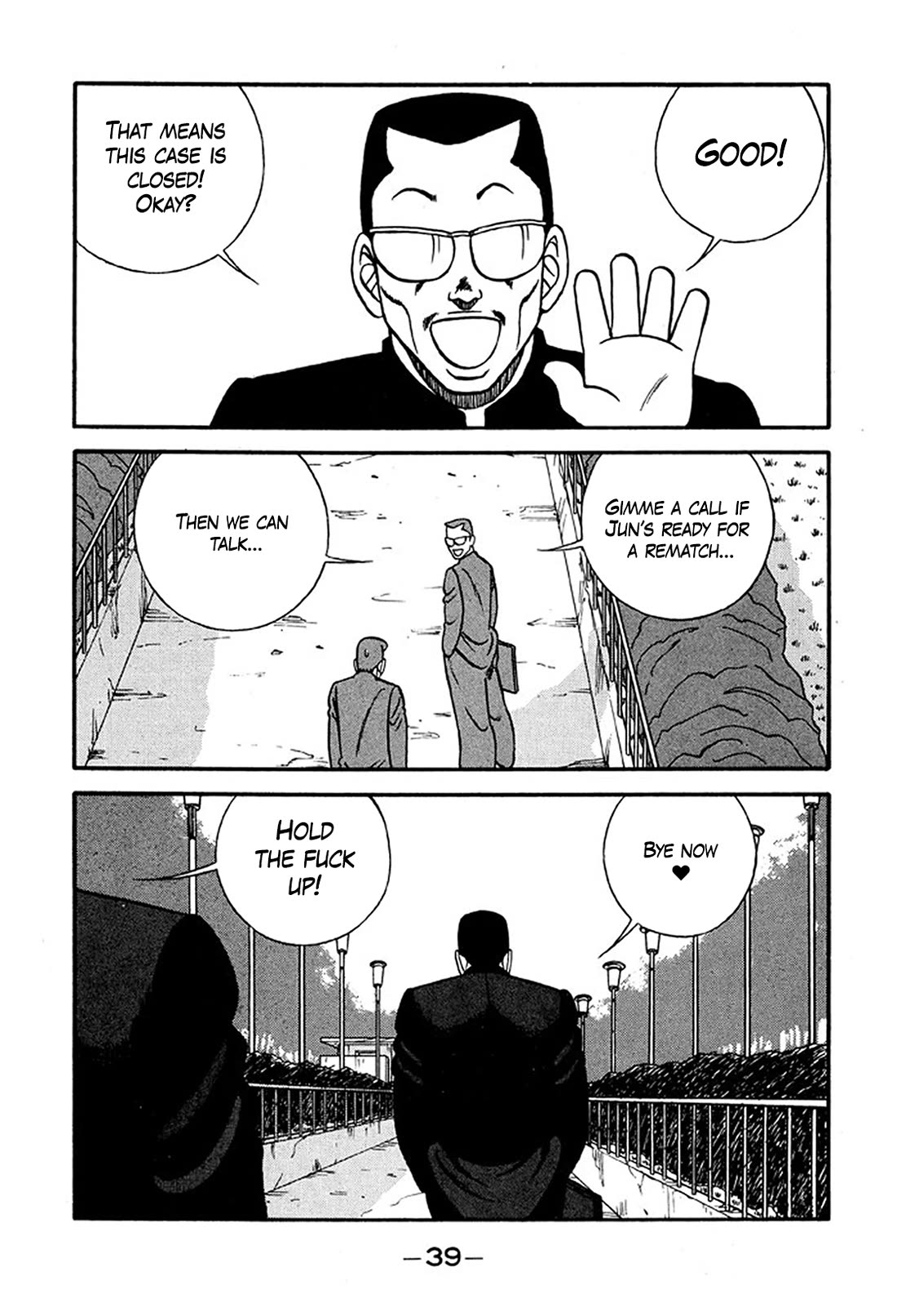Be-Bop-Highschool Chapter 217 page 38 - Chapter 217: The Delinquent Youth's Mountain Range of Friendship