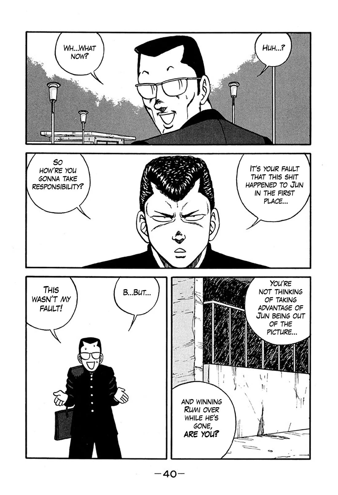 Be-Bop-Highschool Chapter 217 page 39 - Chapter 217: The Delinquent Youth's Mountain Range of Friendship