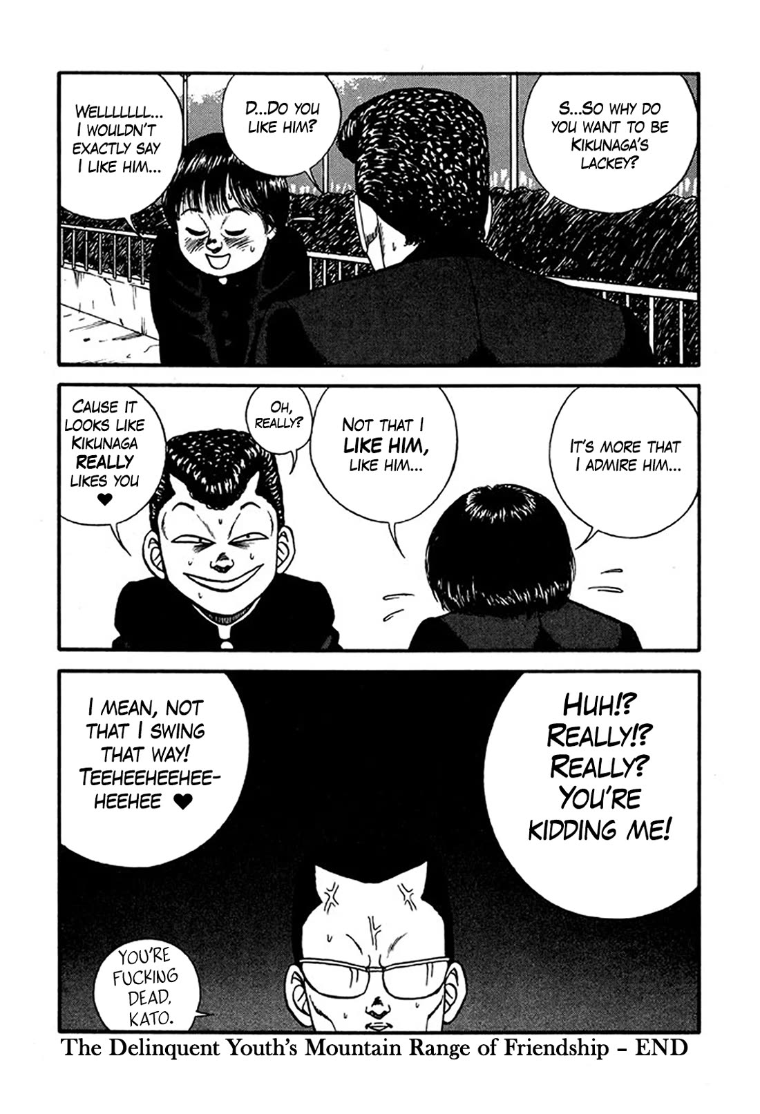 Be-Bop-Highschool Chapter 217 page 43 - Chapter 217: The Delinquent Youth's Mountain Range of Friendship