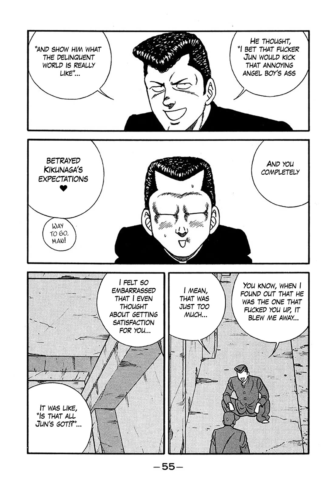 Be-Bop-Highschool Chapter 218 page 11 - Chapter 218: The Delinquent Youth's Hymn of Friendship