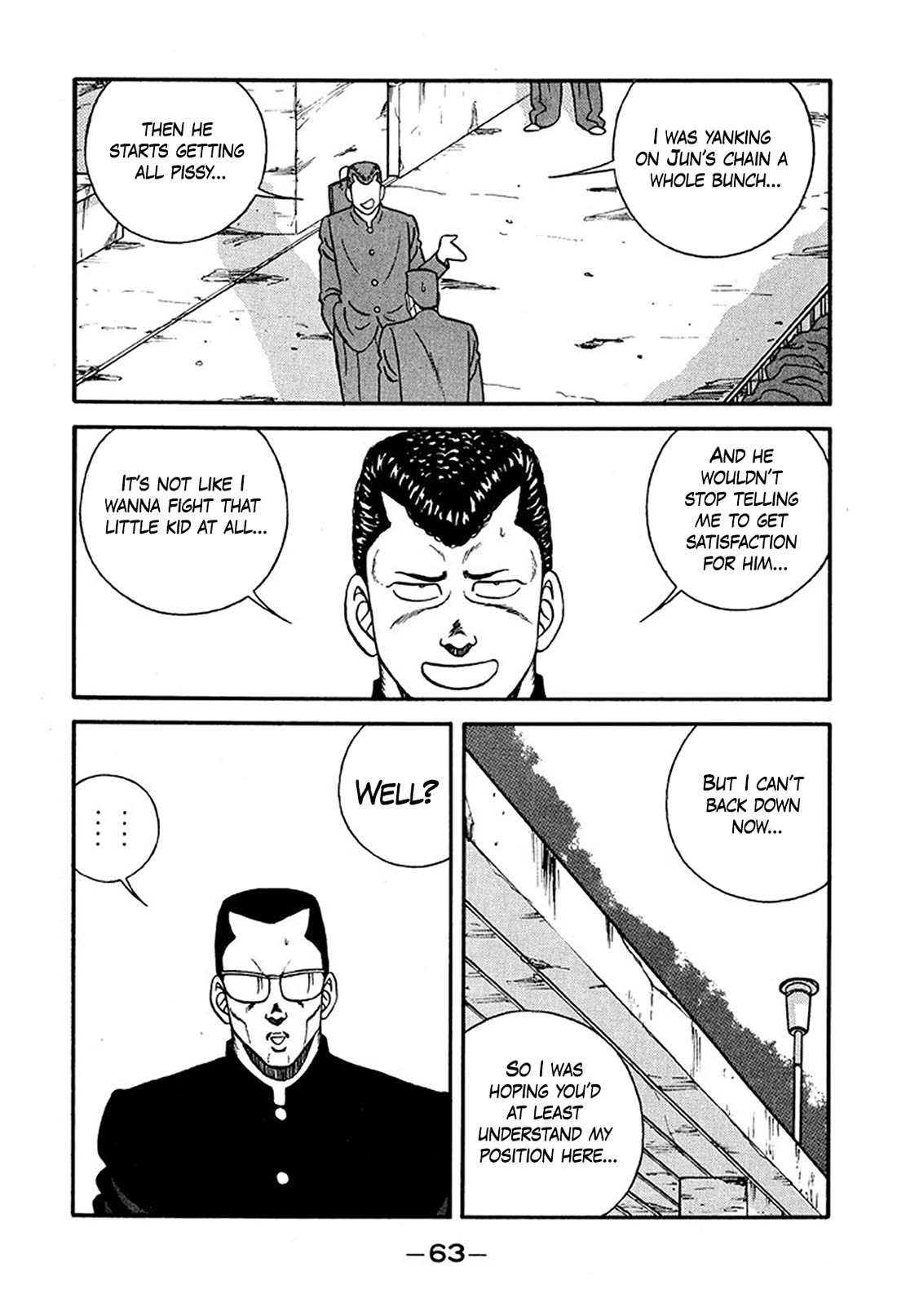 Be-Bop-Highschool Chapter 218 page 19 - Chapter 218: The Delinquent Youth's Hymn of Friendship