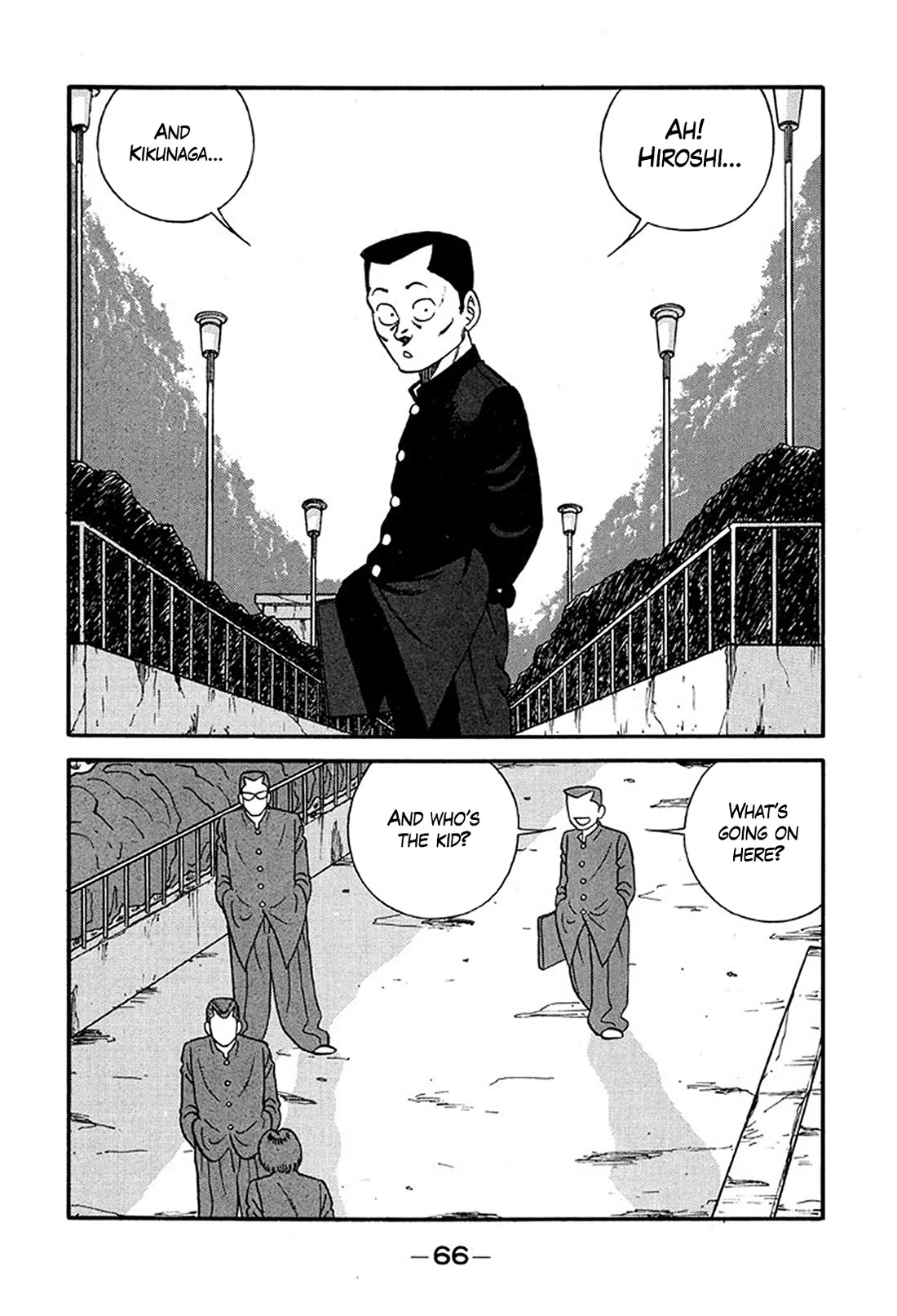 Be-Bop-Highschool Chapter 218 page 22 - Chapter 218: The Delinquent Youth's Hymn of Friendship