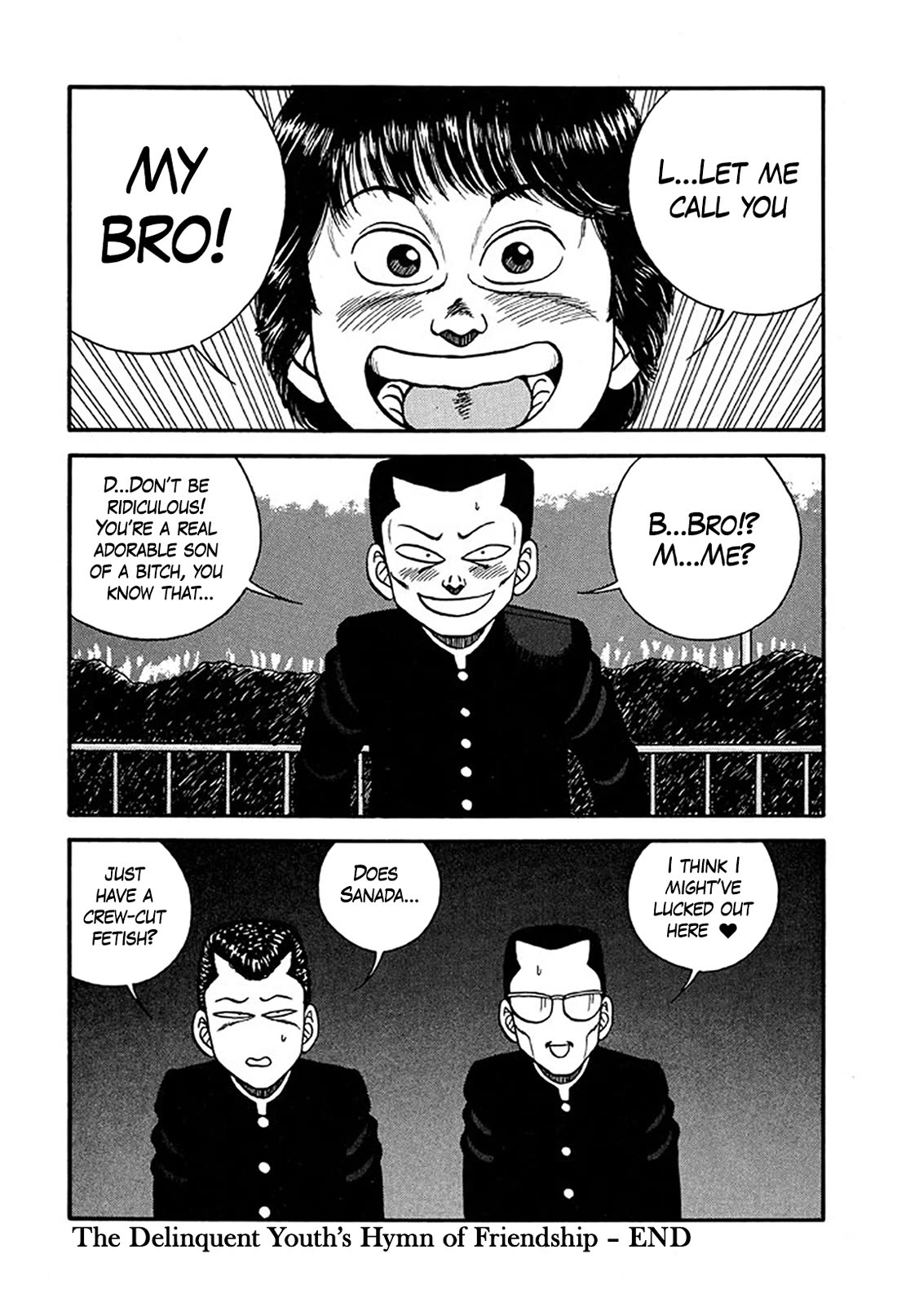 Be-Bop-Highschool Chapter 218 page 28 - Chapter 218: The Delinquent Youth's Hymn of Friendship
