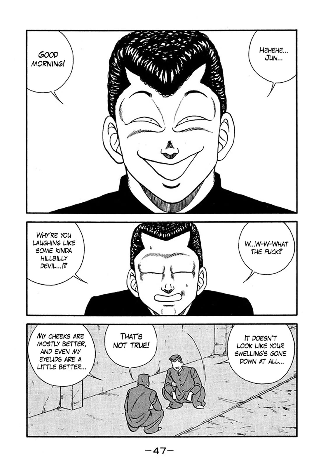 Be-Bop-Highschool Chapter 218 page 3 - Chapter 218: The Delinquent Youth's Hymn of Friendship