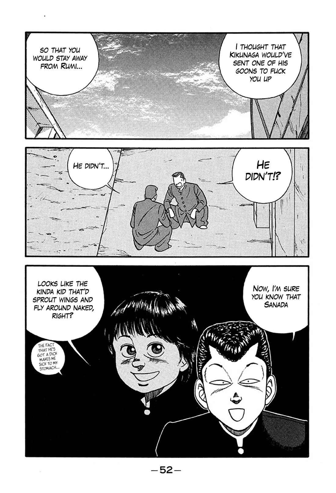 Be-Bop-Highschool Chapter 218 page 8 - Chapter 218: The Delinquent Youth's Hymn of Friendship