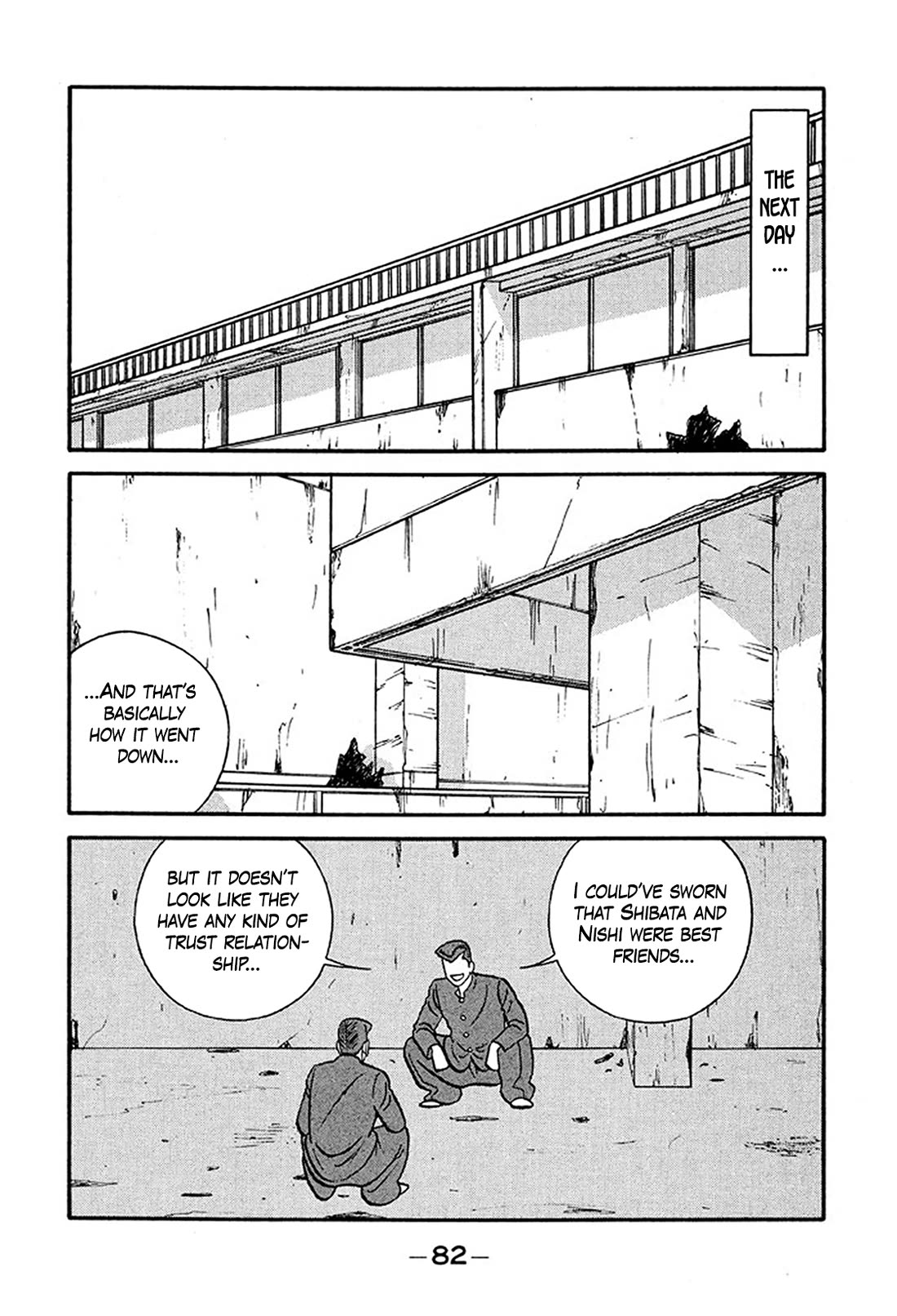 Be-Bop-Highschool Chapter 219 page 10 - Chapter 219: The Delinquent Youth Shows No Restraint