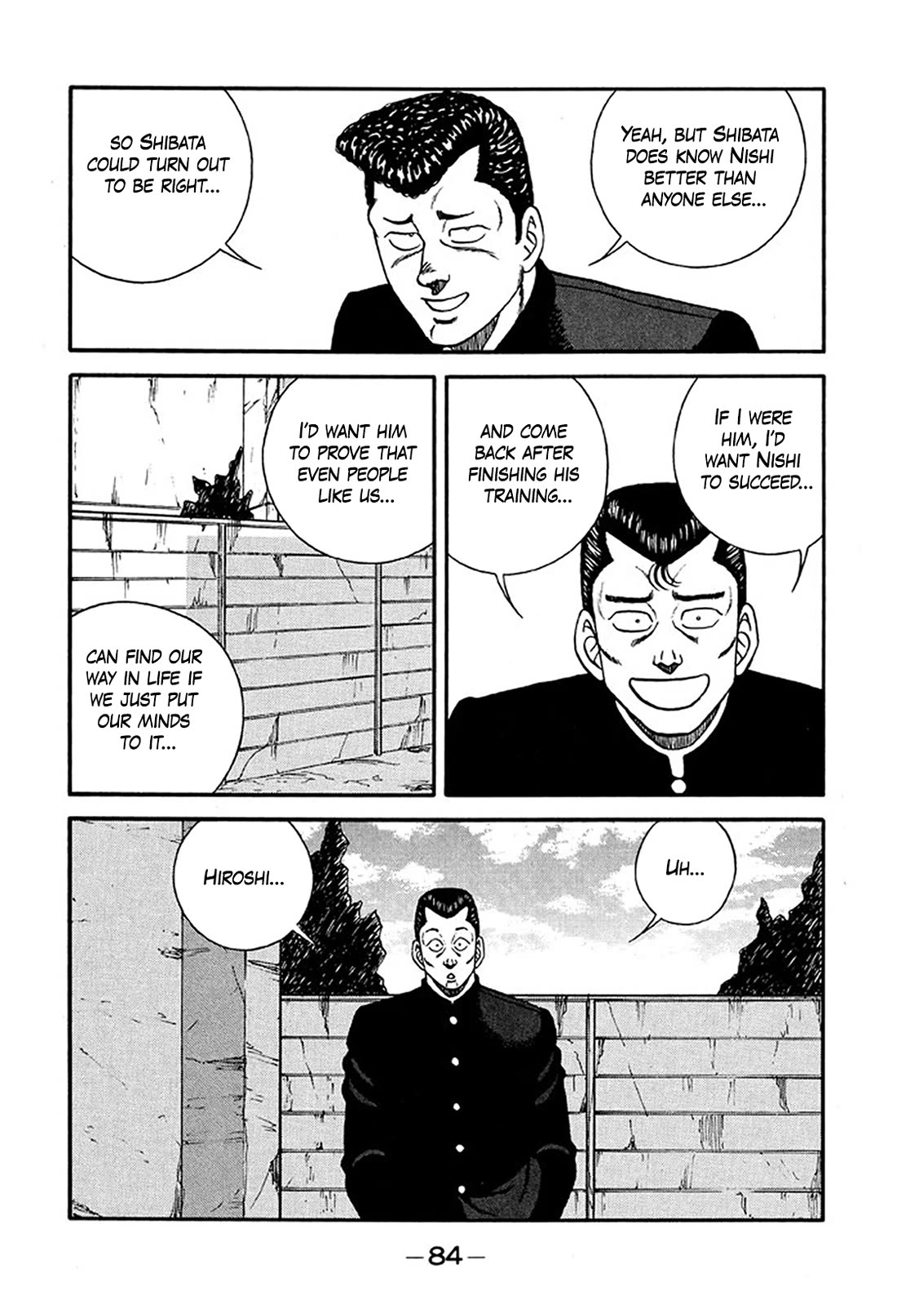 Be-Bop-Highschool Chapter 219 page 12 - Chapter 219: The Delinquent Youth Shows No Restraint