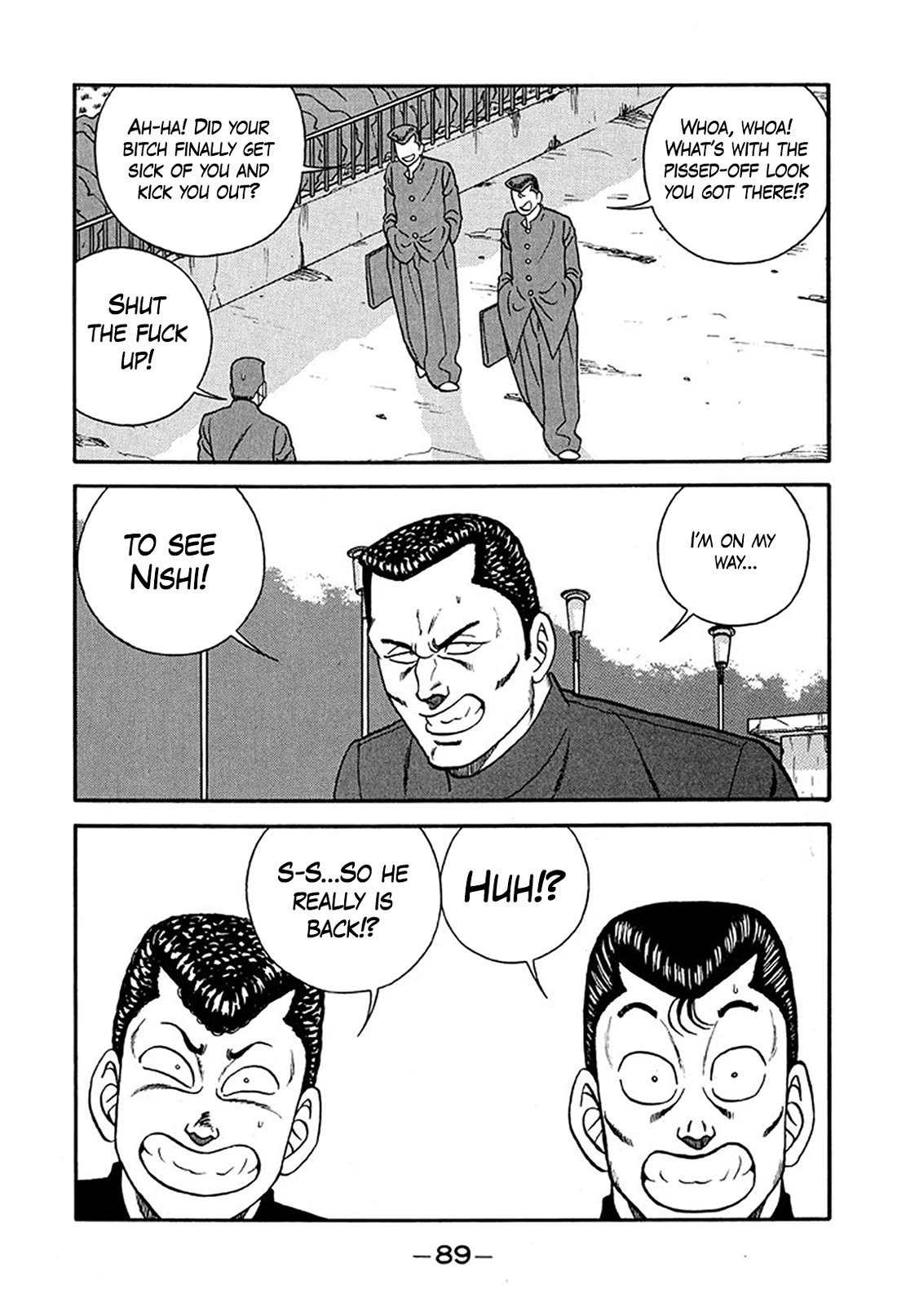 Be-Bop-Highschool Chapter 219 page 17 - Chapter 219: The Delinquent Youth Shows No Restraint