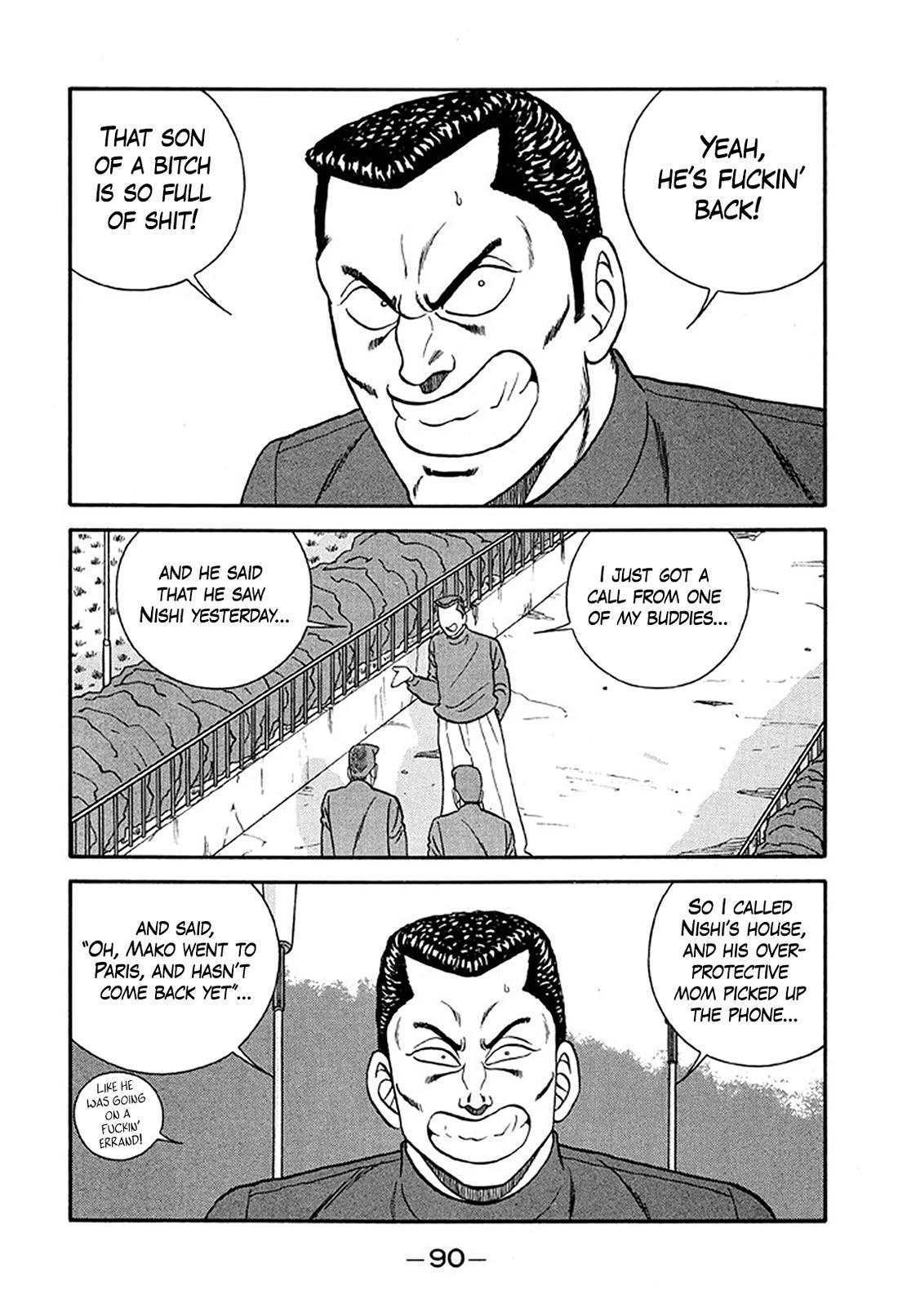Be-Bop-Highschool Chapter 219 page 18 - Chapter 219: The Delinquent Youth Shows No Restraint
