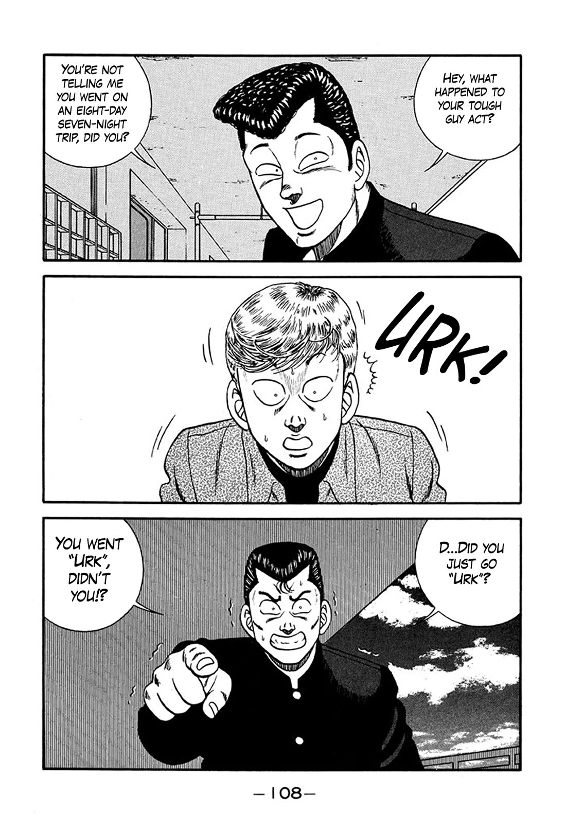 Be-Bop-Highschool Chapter 219 page 36 - Chapter 219: The Delinquent Youth Shows No Restraint
