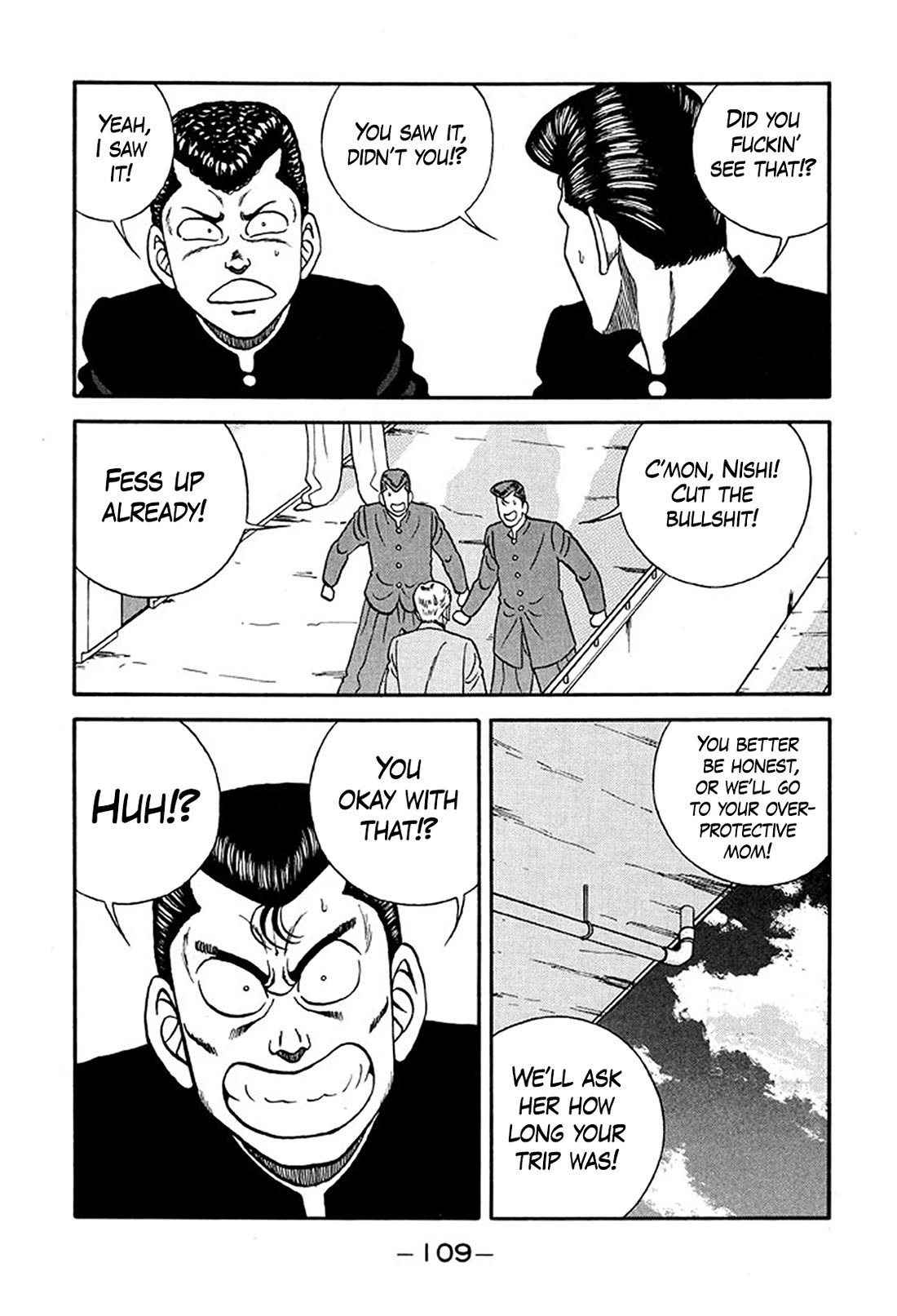 Be-Bop-Highschool Chapter 219 page 37 - Chapter 219: The Delinquent Youth Shows No Restraint