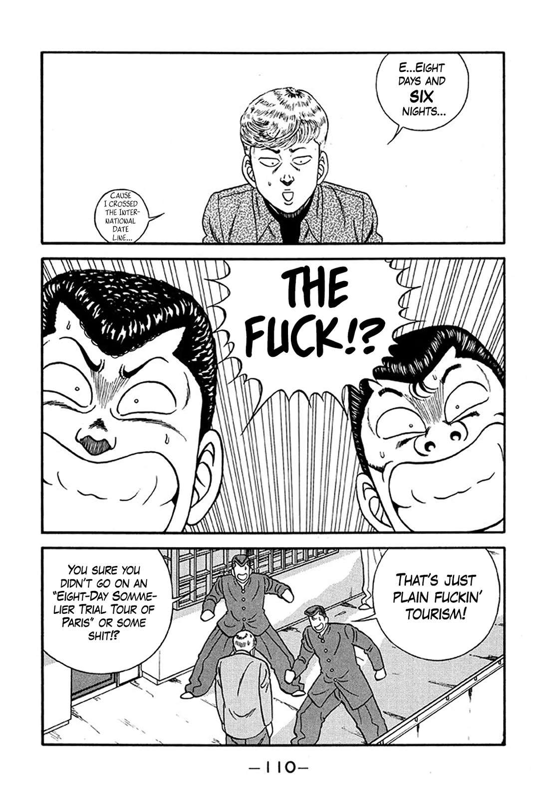 Be-Bop-Highschool Chapter 219 page 38 - Chapter 219: The Delinquent Youth Shows No Restraint