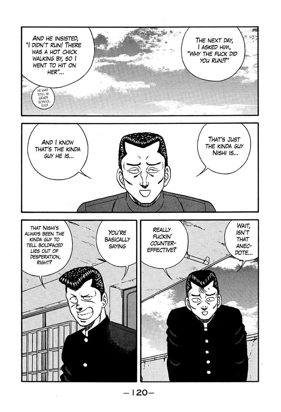 Be-Bop-Highschool Chapter 219 page 48 - Chapter 219: The Delinquent Youth Shows No Restraint