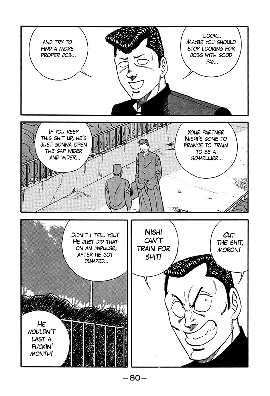 Be-Bop-Highschool Chapter 219 page 8 - Chapter 219: The Delinquent Youth Shows No Restraint