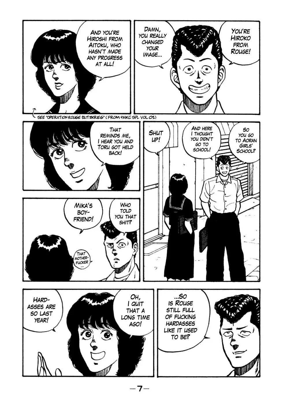 Be-Bop-Highschool Chapter 22 page 8 - Chapter 22: The Unequal Love Pentagon