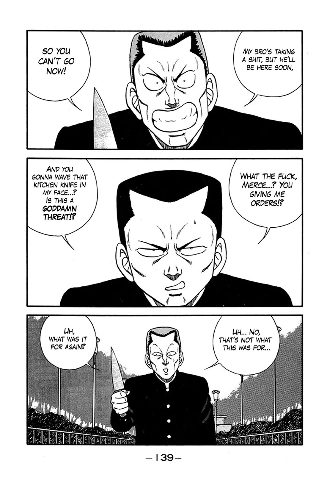 Be-Bop-Highschool Chapter 220 page 13 - Chapter 220: The Aspiring Lackey's Congeniality