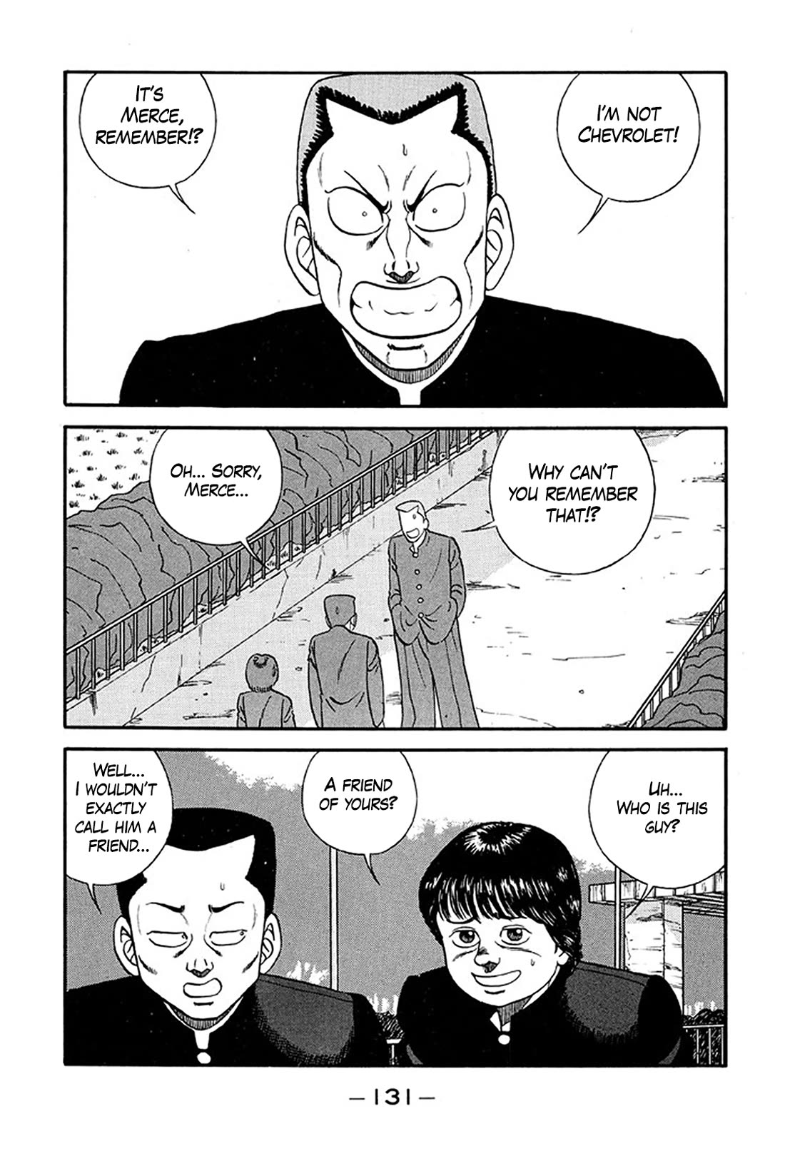 Be-Bop-Highschool Chapter 220 page 5 - Chapter 220: The Aspiring Lackey's Congeniality