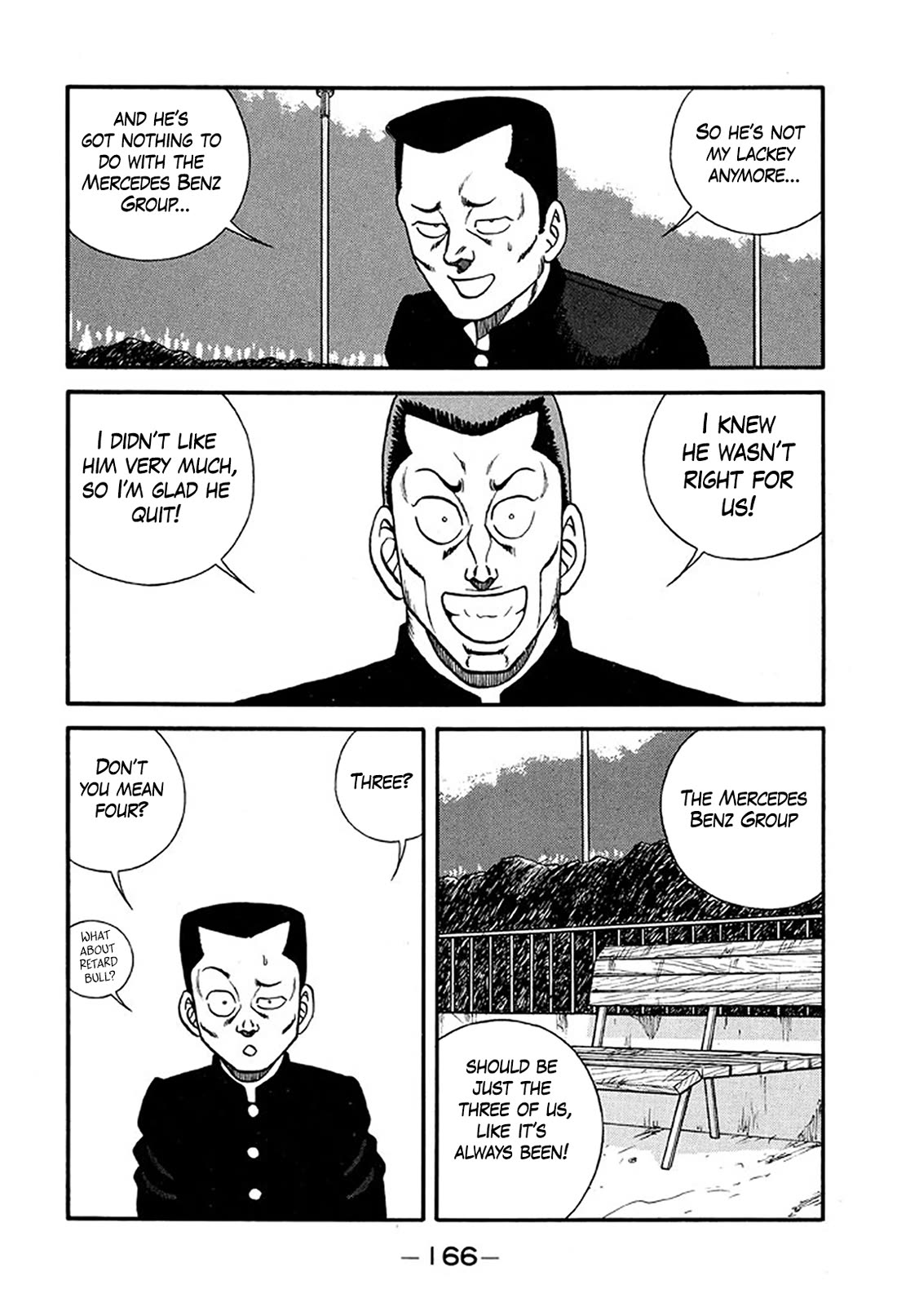 Be-Bop-Highschool Chapter 221 page 10 - Chapter 221: A Bush-Leaguer Makes Mountains Out of Molehills