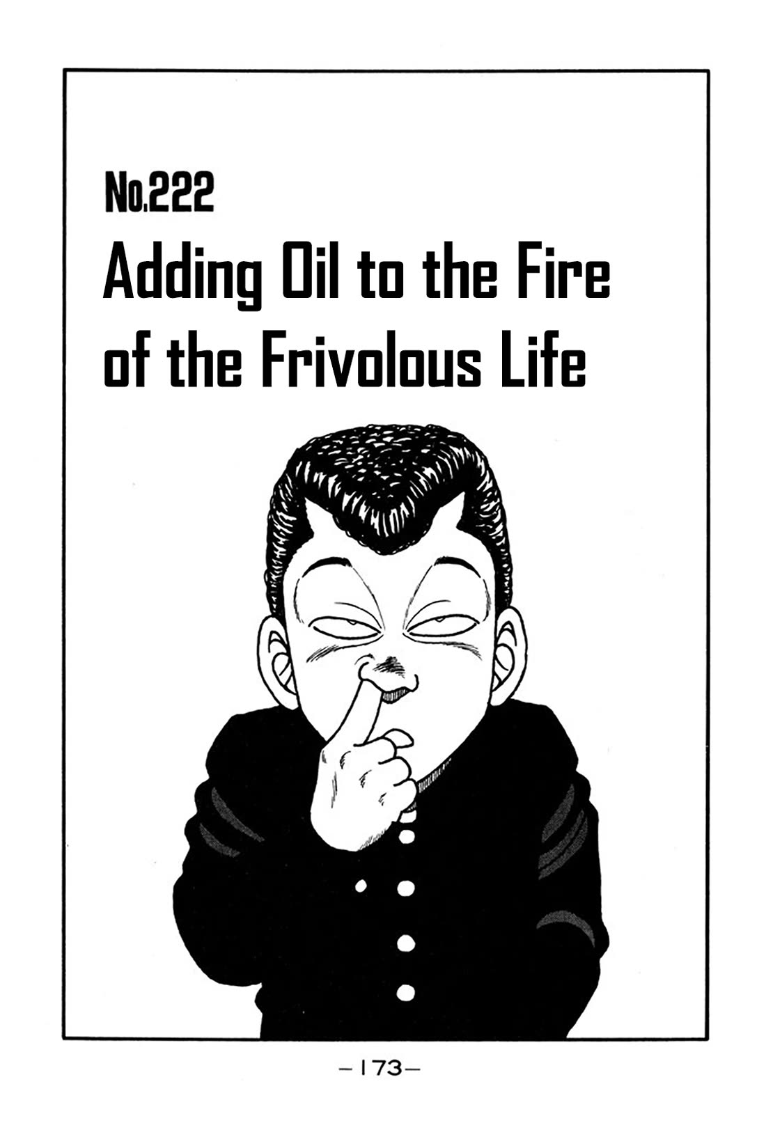 Be-Bop-Highschool Chapter 222 page 1 - Chapter 222: Adding Oil to the Fire of the Frivolous Life