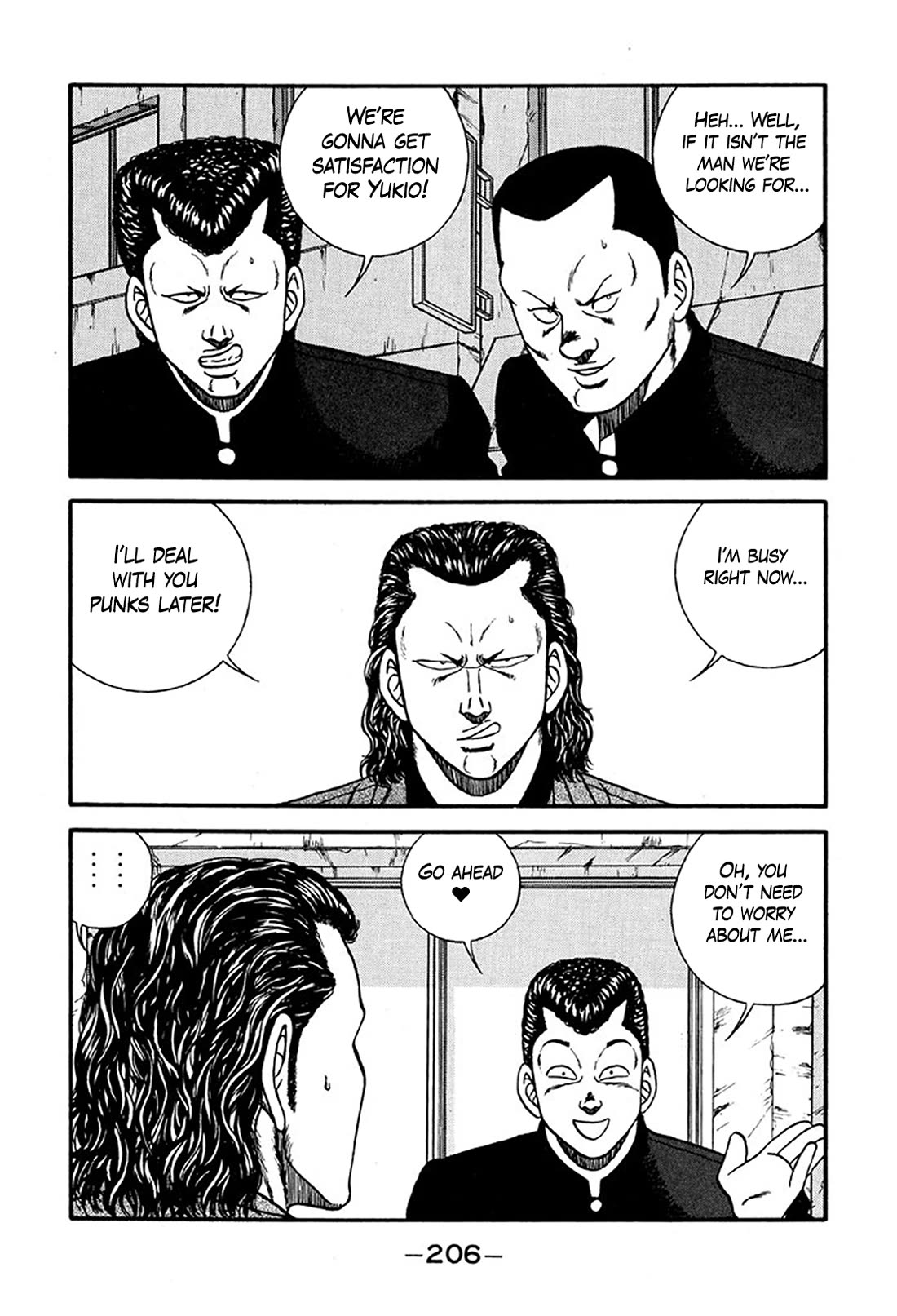 Be-Bop-Highschool Chapter 222 page 34 - Chapter 222: Adding Oil to the Fire of the Frivolous Life