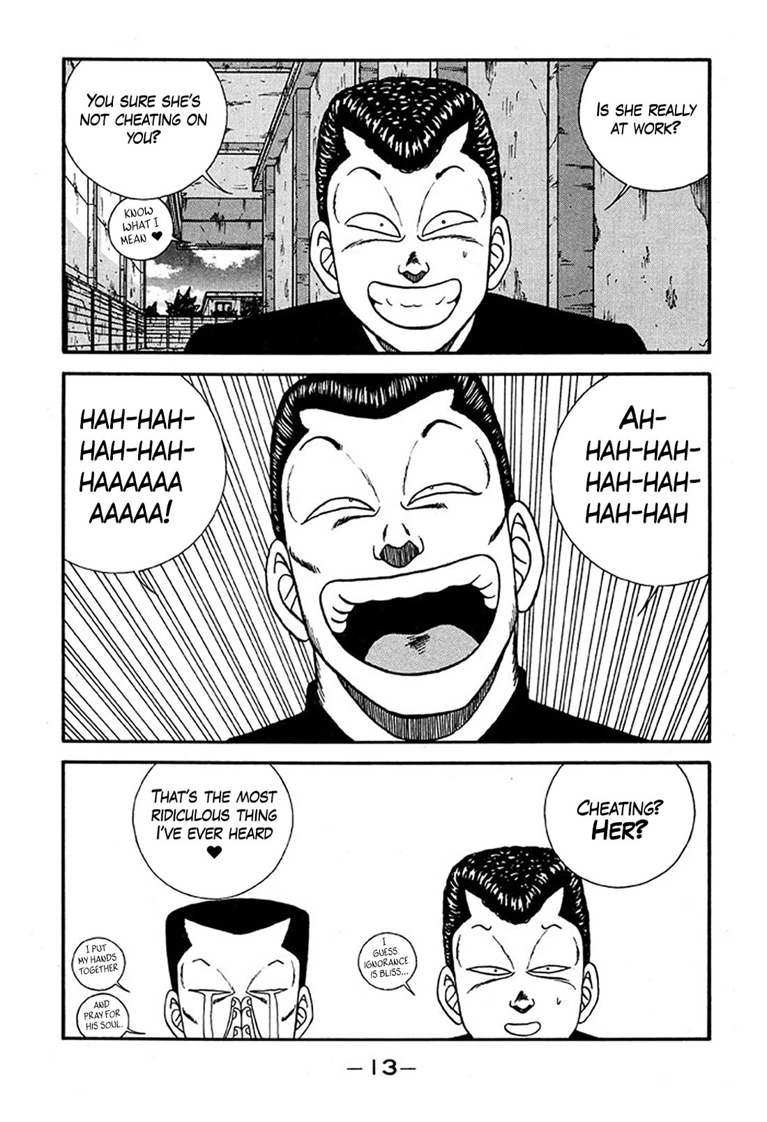 Be-Bop-Highschool Chapter 223 page 12 - Chapter 223: The Delinquent Youth's Encyclopedia of Pure Love