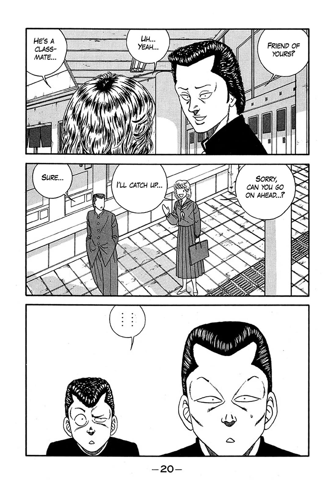 Be-Bop-Highschool Chapter 223 page 19 - Chapter 223: The Delinquent Youth's Encyclopedia of Pure Love