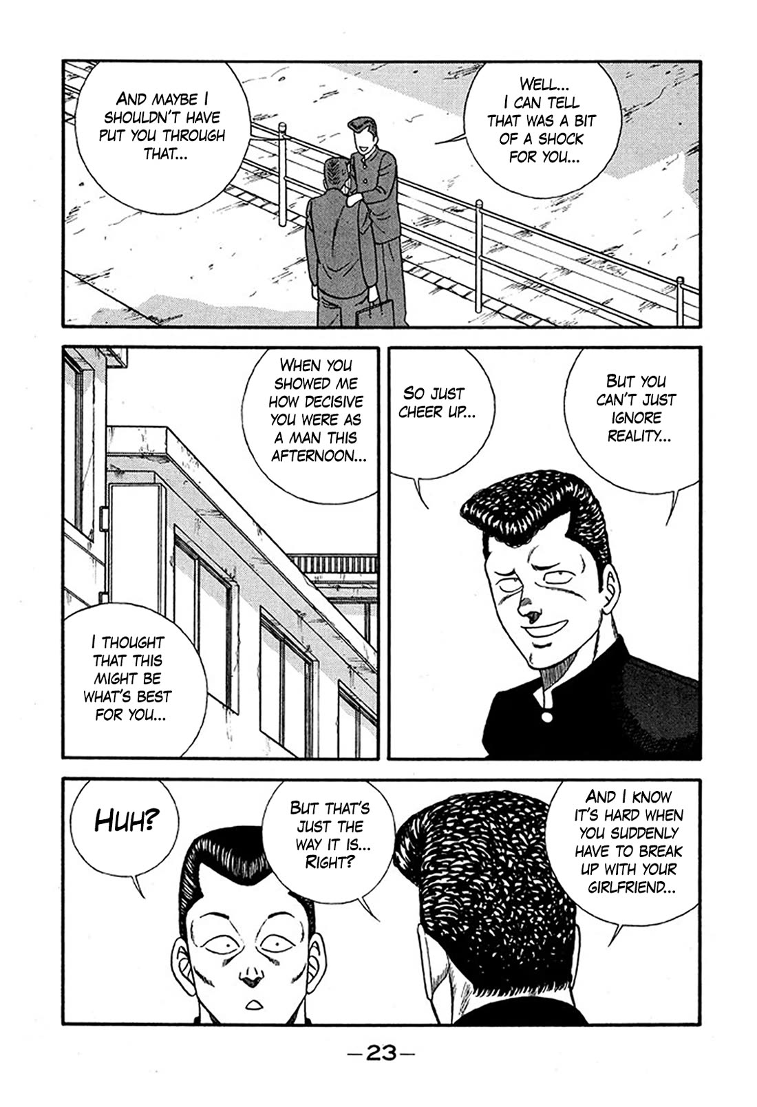 Be-Bop-Highschool Chapter 223 page 22 - Chapter 223: The Delinquent Youth's Encyclopedia of Pure Love