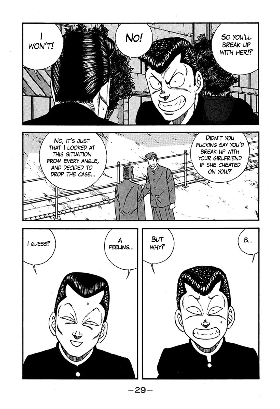 Be-Bop-Highschool Chapter 223 page 28 - Chapter 223: The Delinquent Youth's Encyclopedia of Pure Love
