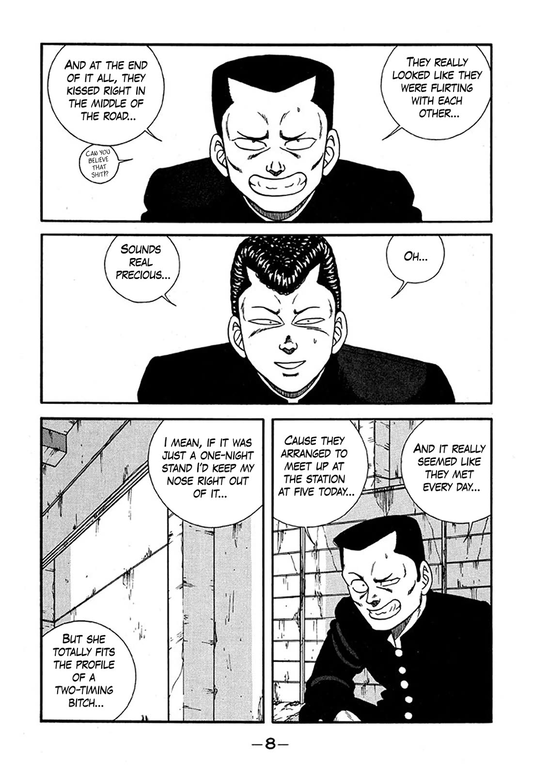 Be-Bop-Highschool Chapter 223 page 7 - Chapter 223: The Delinquent Youth's Encyclopedia of Pure Love