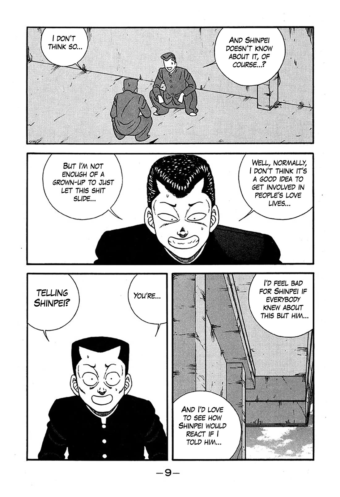 Be-Bop-Highschool Chapter 223 page 8 - Chapter 223: The Delinquent Youth's Encyclopedia of Pure Love