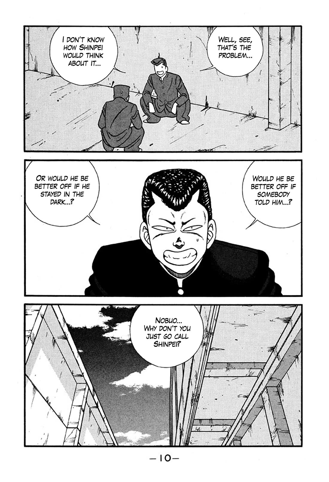 Be-Bop-Highschool Chapter 223 page 9 - Chapter 223: The Delinquent Youth's Encyclopedia of Pure Love