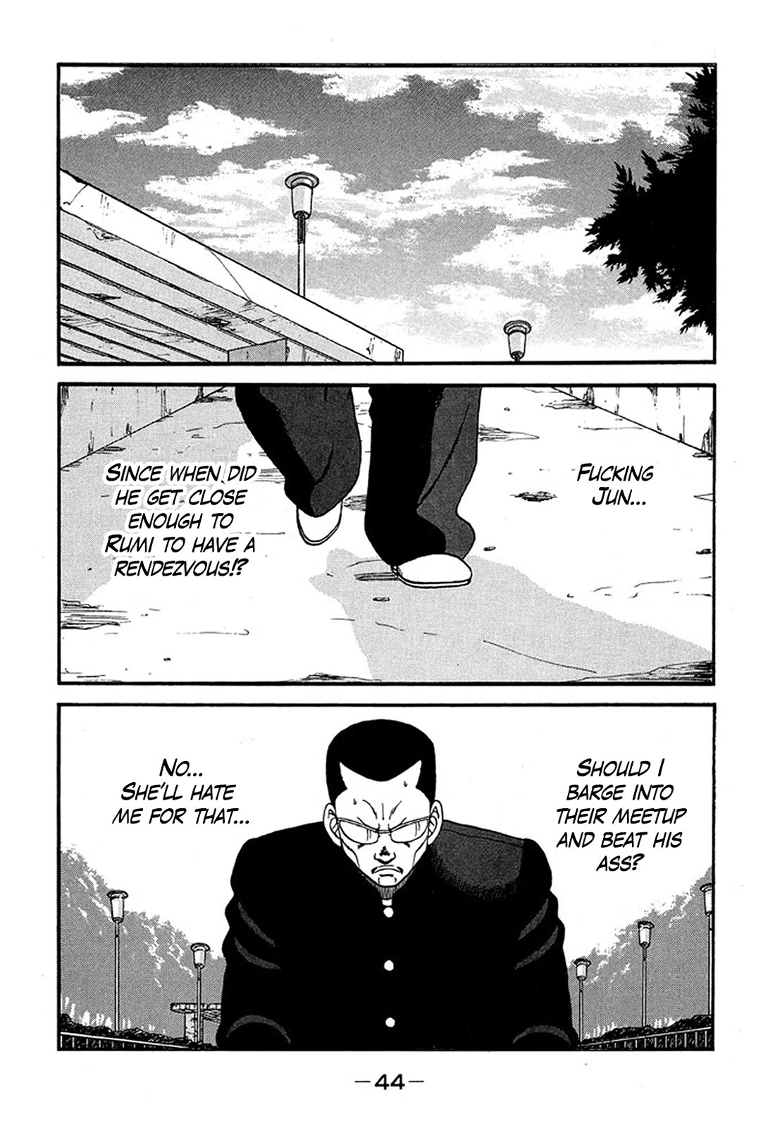 Be-Bop-Highschool Chapter 224 page 10 - Chapter 224: Extraordinary Romantic Crisis Administrator