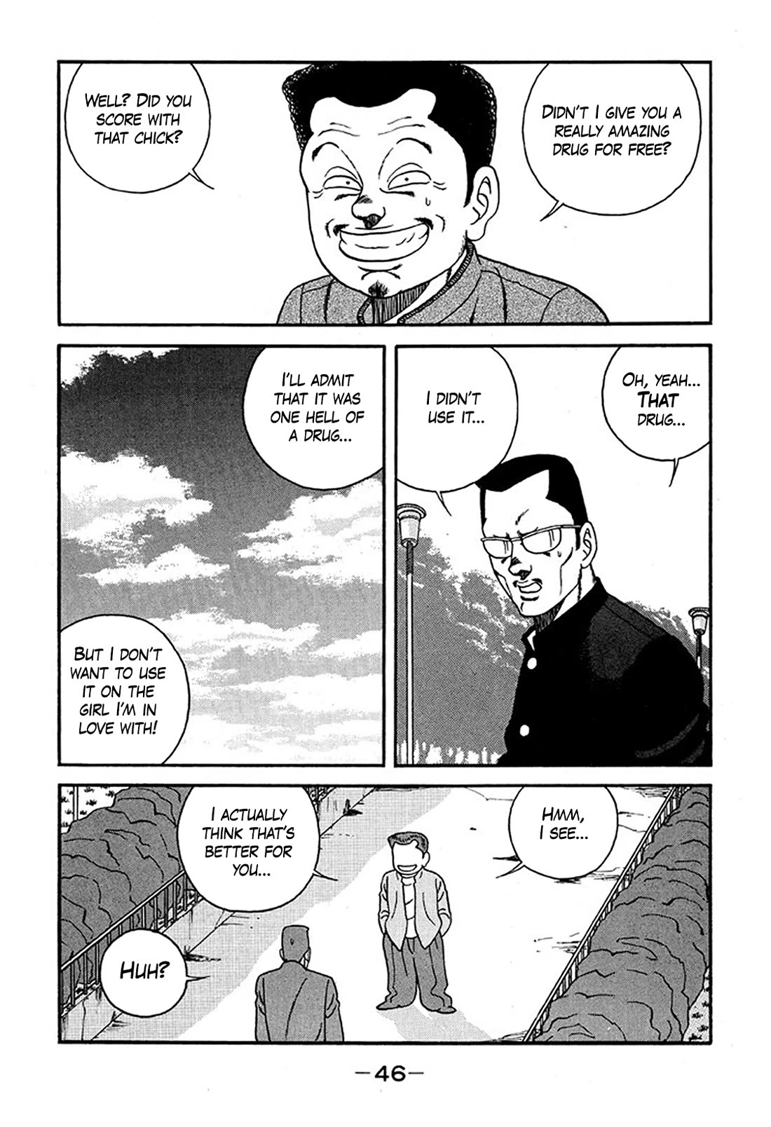 Be-Bop-Highschool Chapter 224 page 12 - Chapter 224: Extraordinary Romantic Crisis Administrator