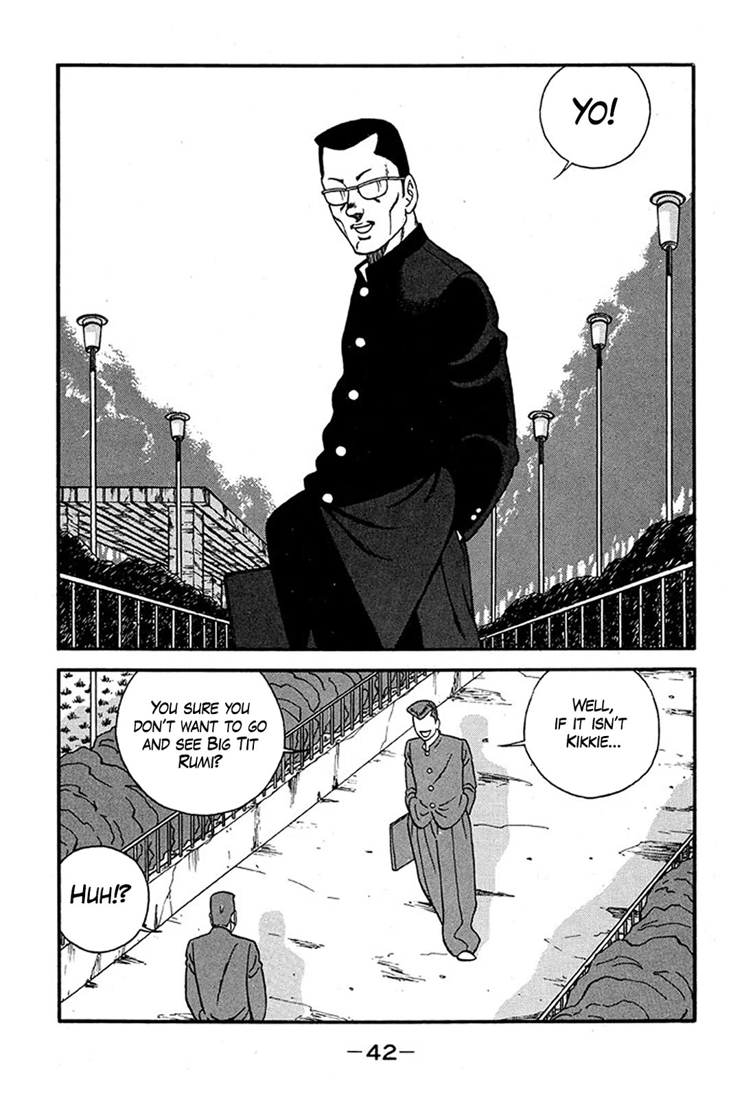 Be-Bop-Highschool Chapter 224 page 8 - Chapter 224: Extraordinary Romantic Crisis Administrator