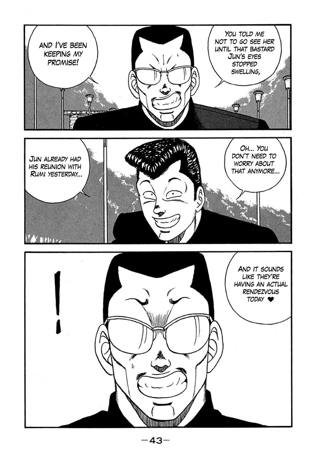 Be-Bop-Highschool Chapter 224 page 9 - Chapter 224: Extraordinary Romantic Crisis Administrator
