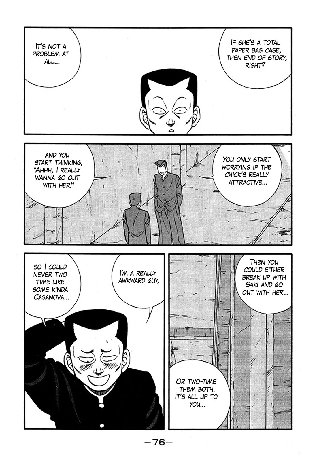 Be-Bop-Highschool Chapter 225 page 12 - Chapter 225: The Delinquent Youth's Romantic Situation