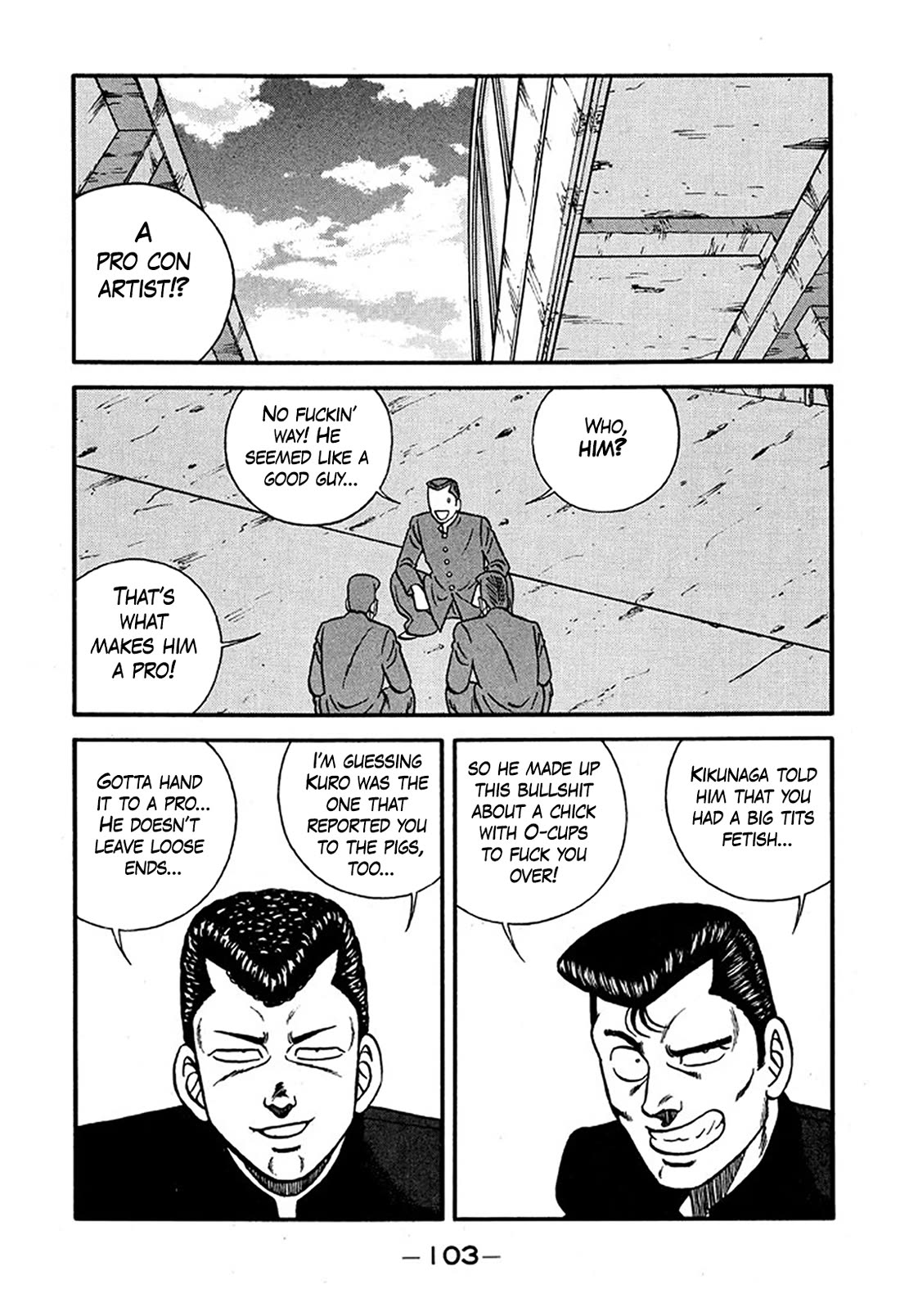 Be-Bop-Highschool Chapter 226 page 11 - Chapter 226: The Young Big Tit King's Revenge