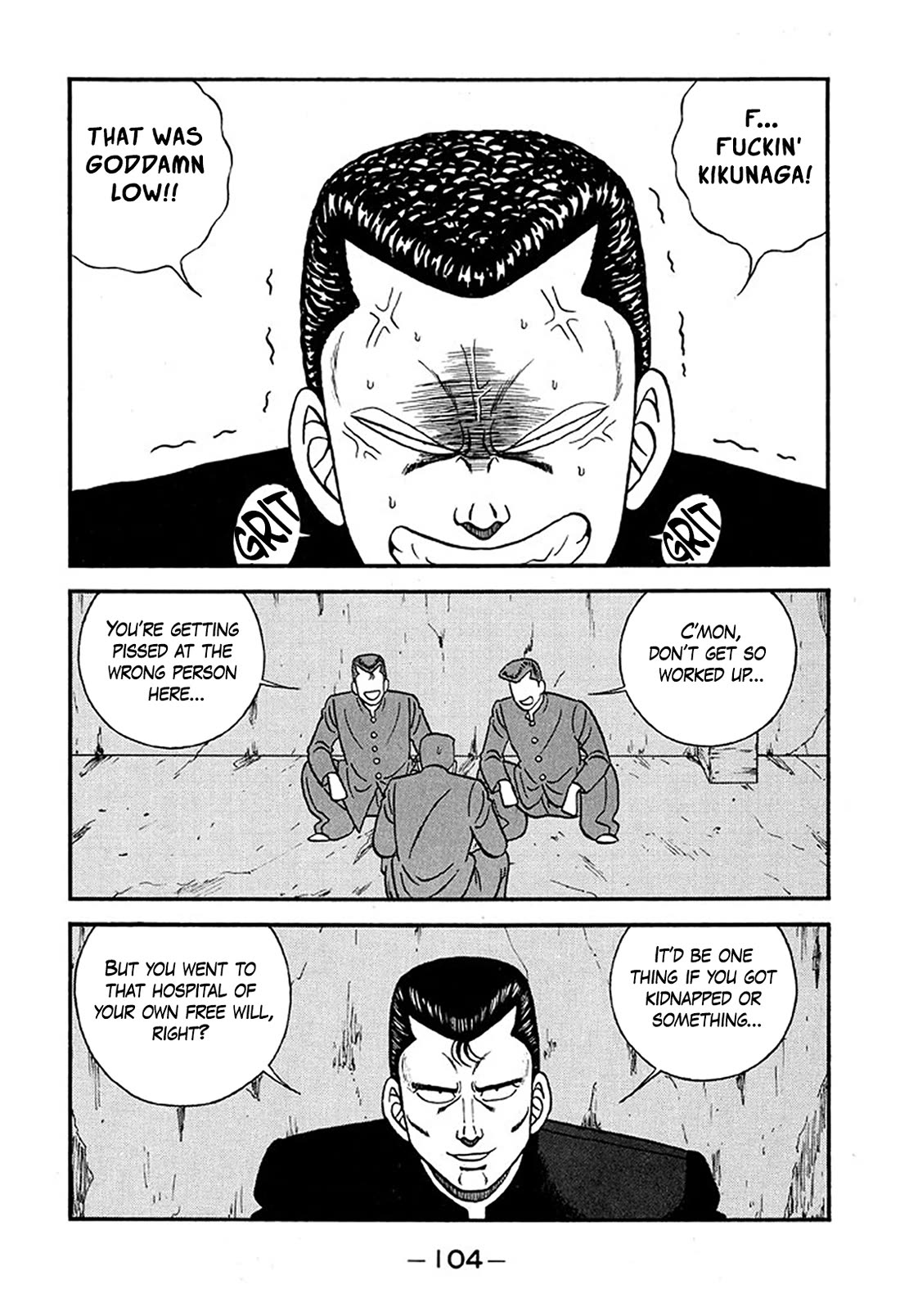 Be-Bop-Highschool Chapter 226 page 12 - Chapter 226: The Young Big Tit King's Revenge