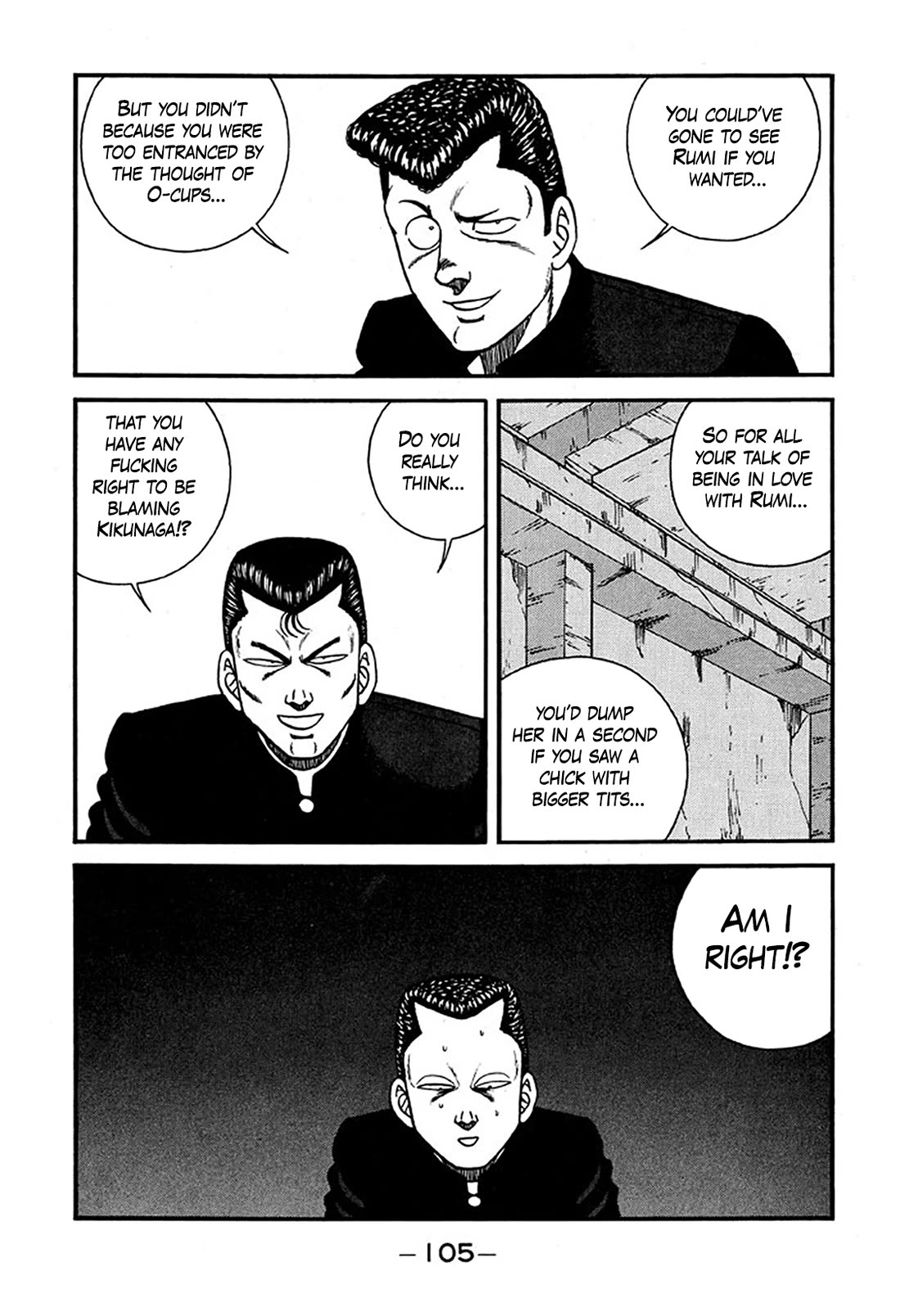 Be-Bop-Highschool Chapter 226 page 13 - Chapter 226: The Young Big Tit King's Revenge