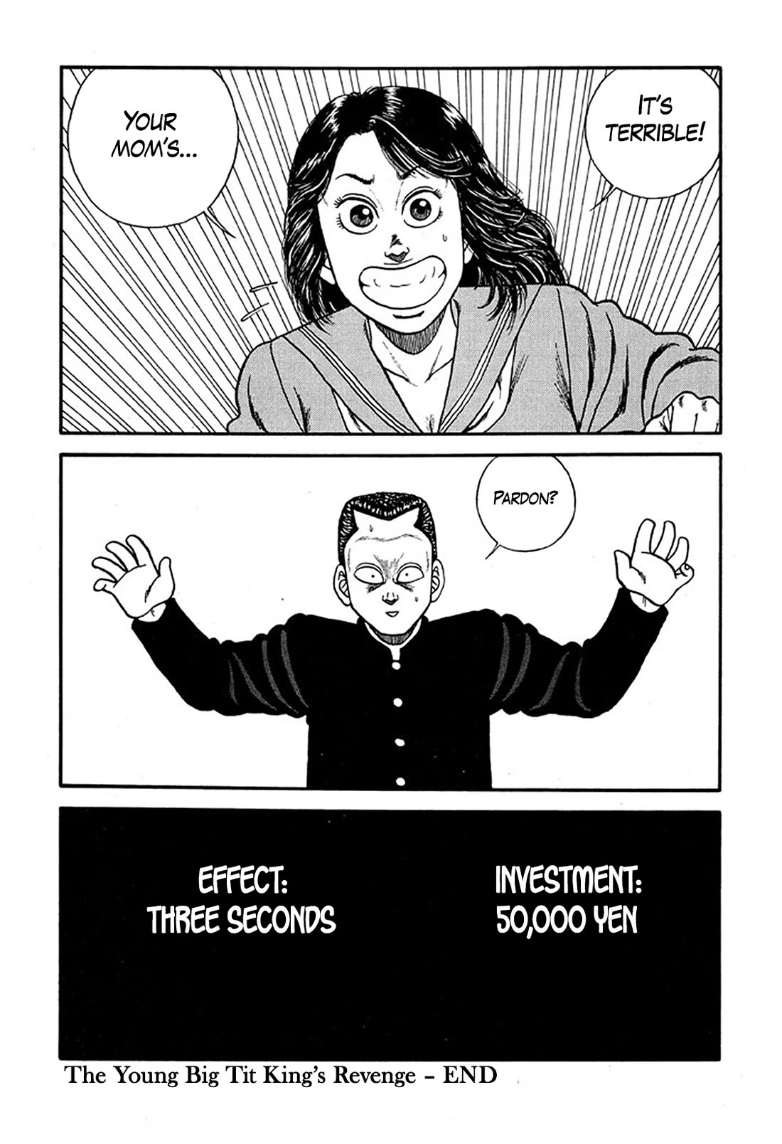 Be-Bop-Highschool Chapter 226 page 43 - Chapter 226: The Young Big Tit King's Revenge